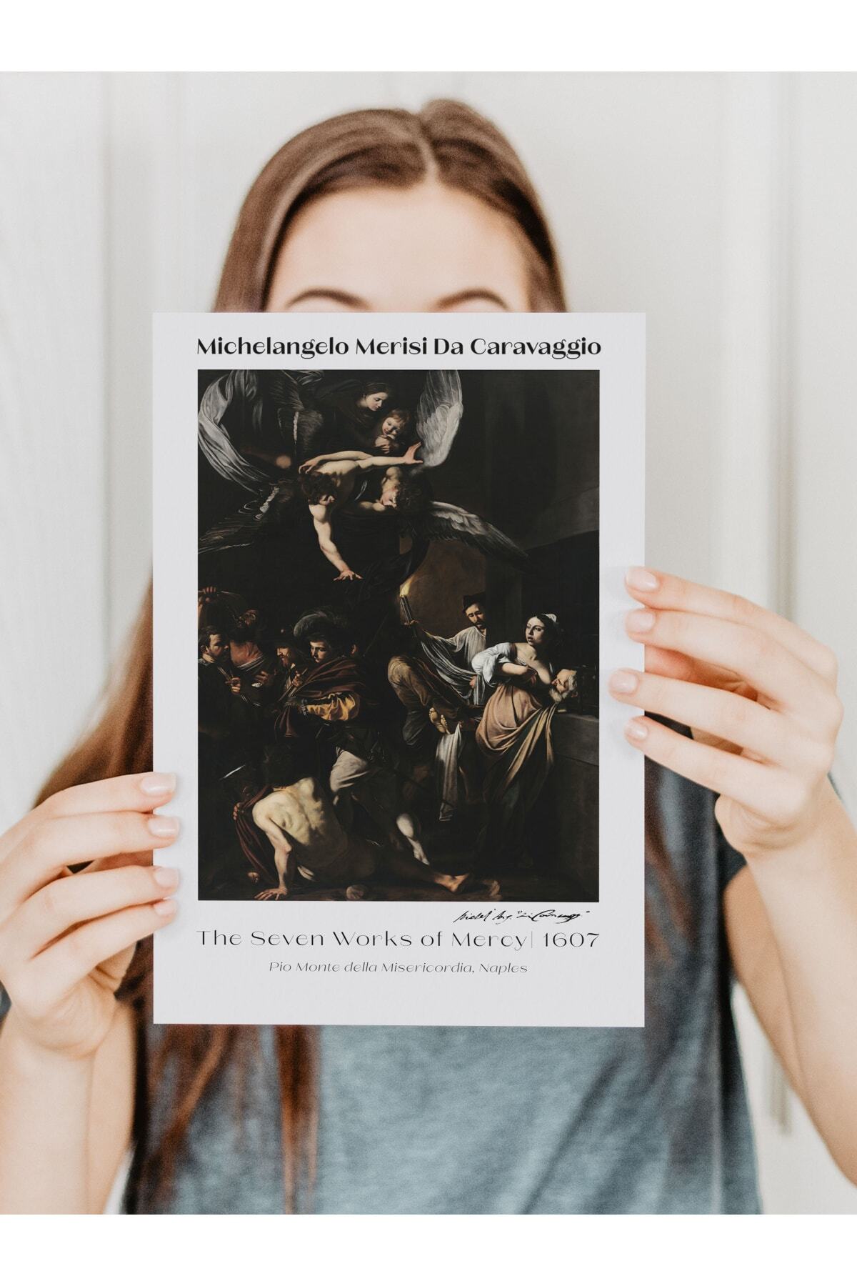 Caravaggio Duvar Posteri - Duvar Dekoru - Sanat Serisi Posterleri - Kalın Kuşe Kağıt - Çerçevesiz