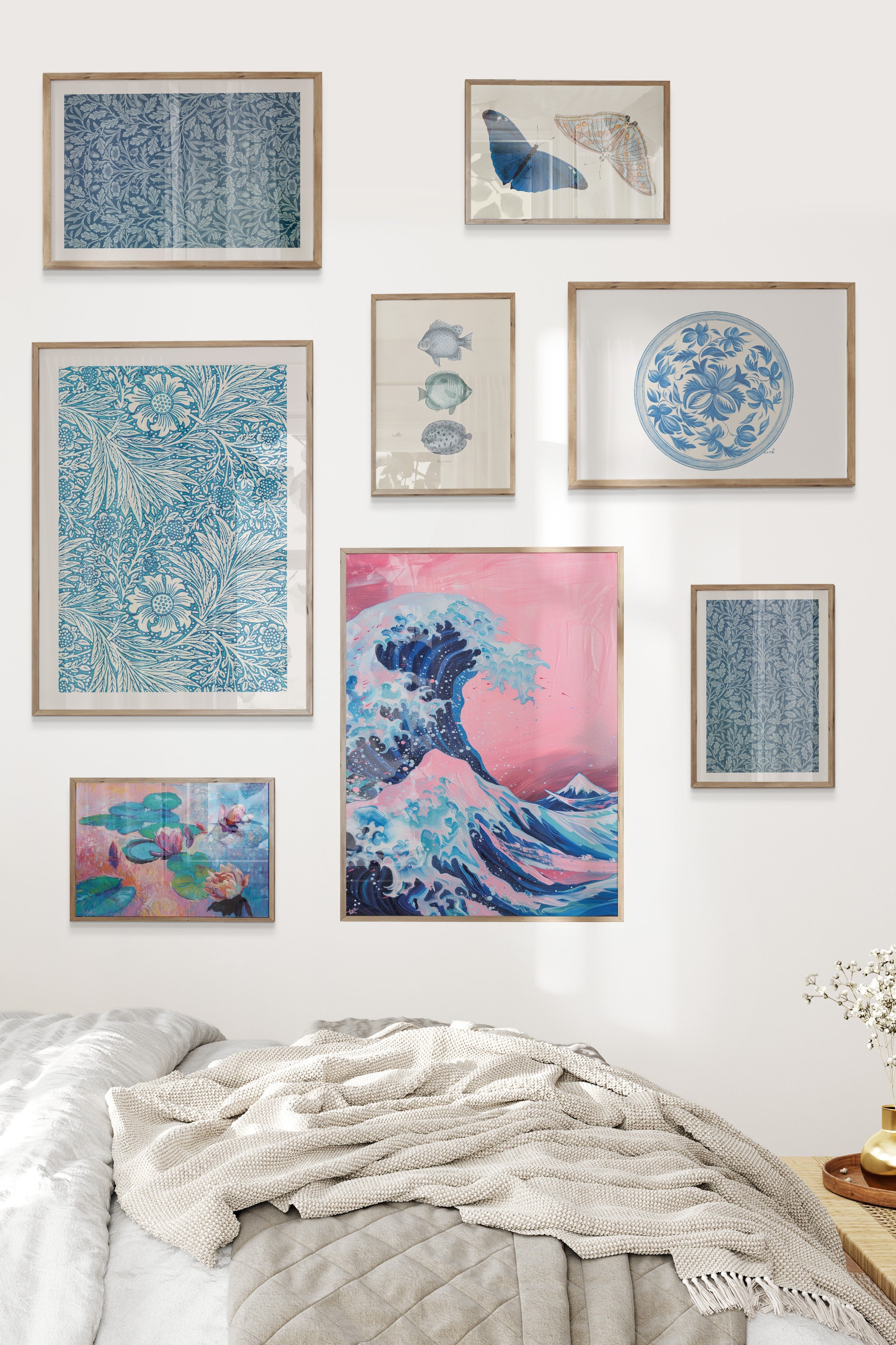 Mavi Yaz Temalı Galeri Seti NO:058