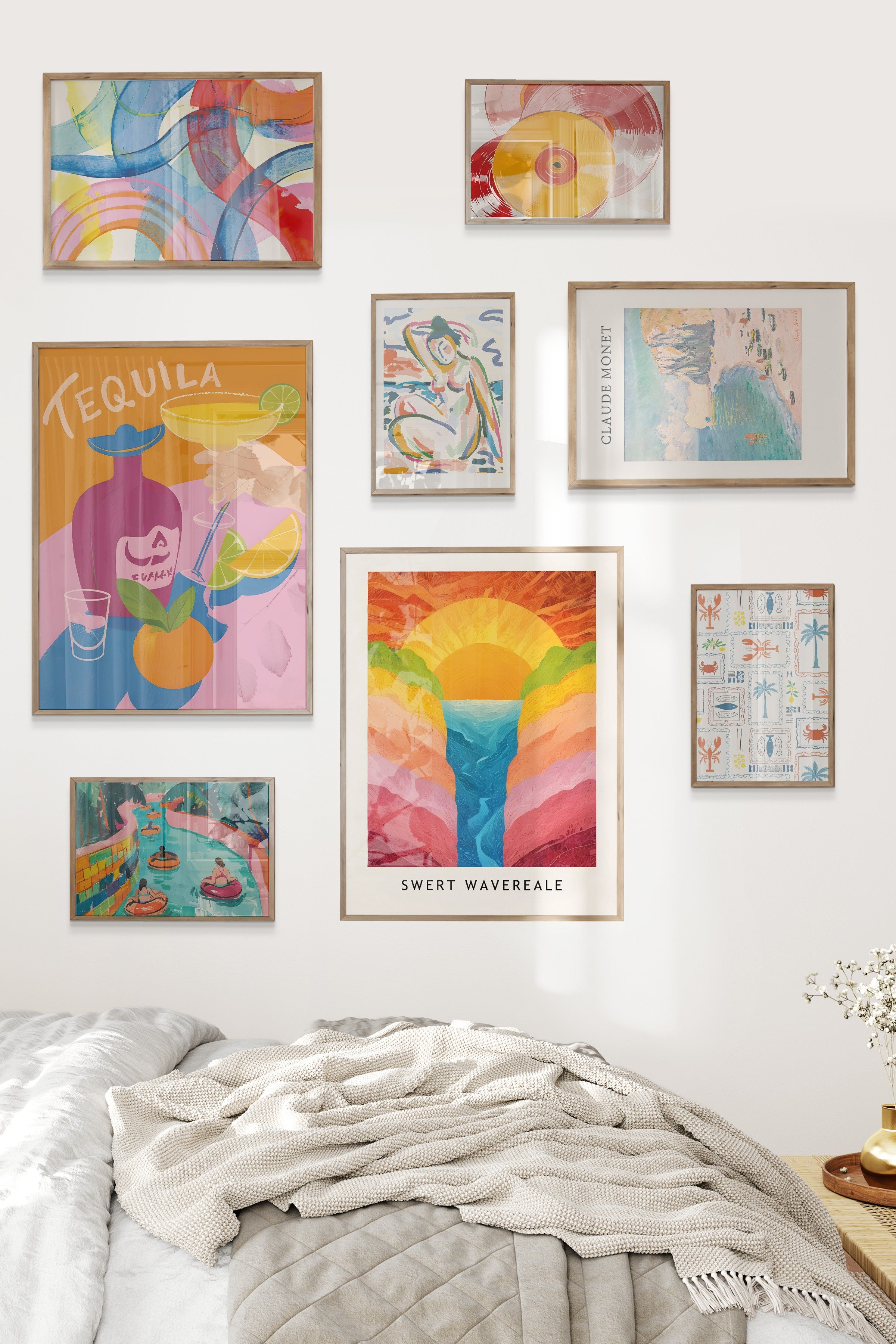 Maximalist Mutfak Temalı Galeri Seti NO:079