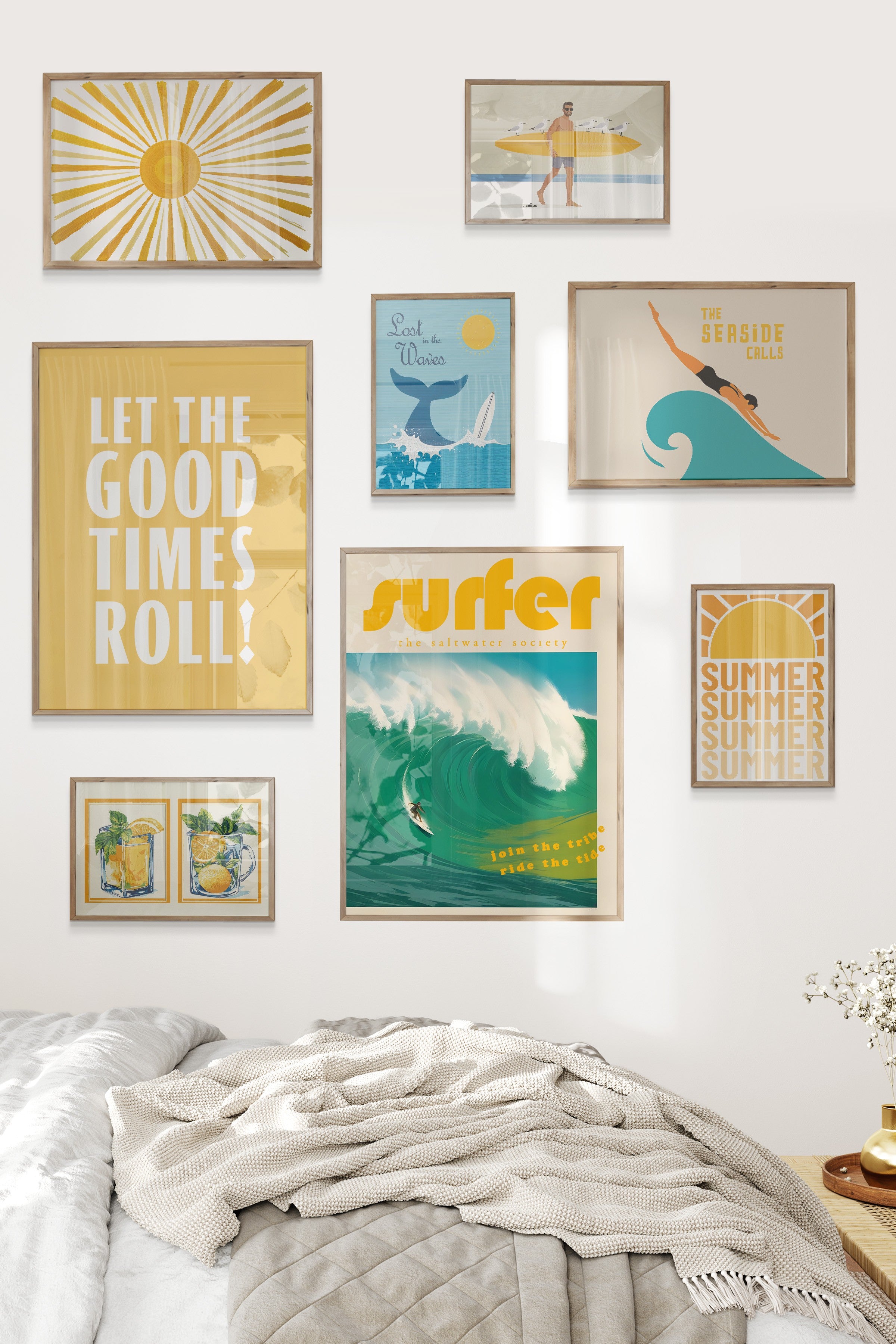 Soft Yaz Temalı Galeri Seti NO:057