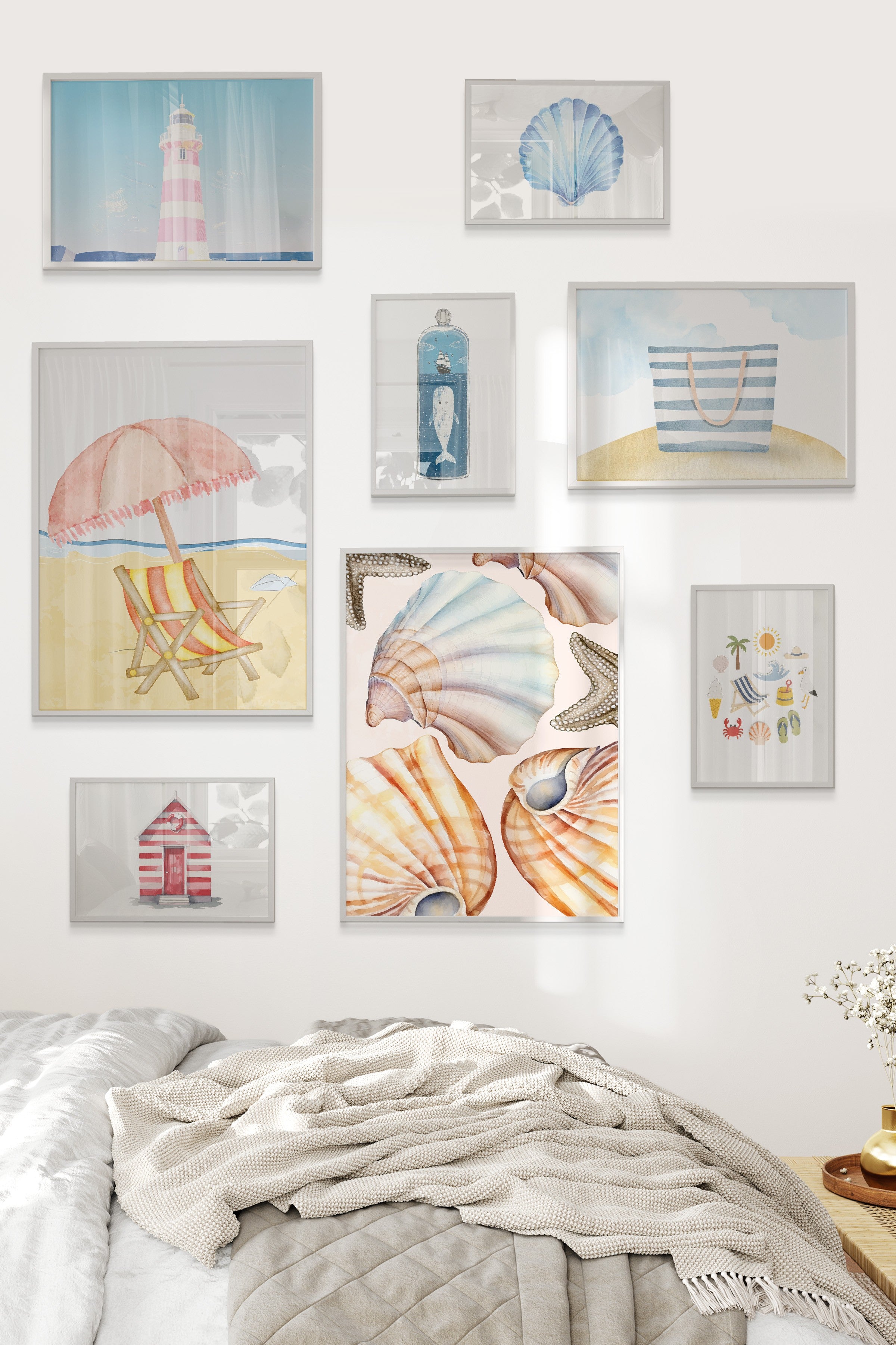 Renkli Yaz Temalı Galeri Seti NO:069