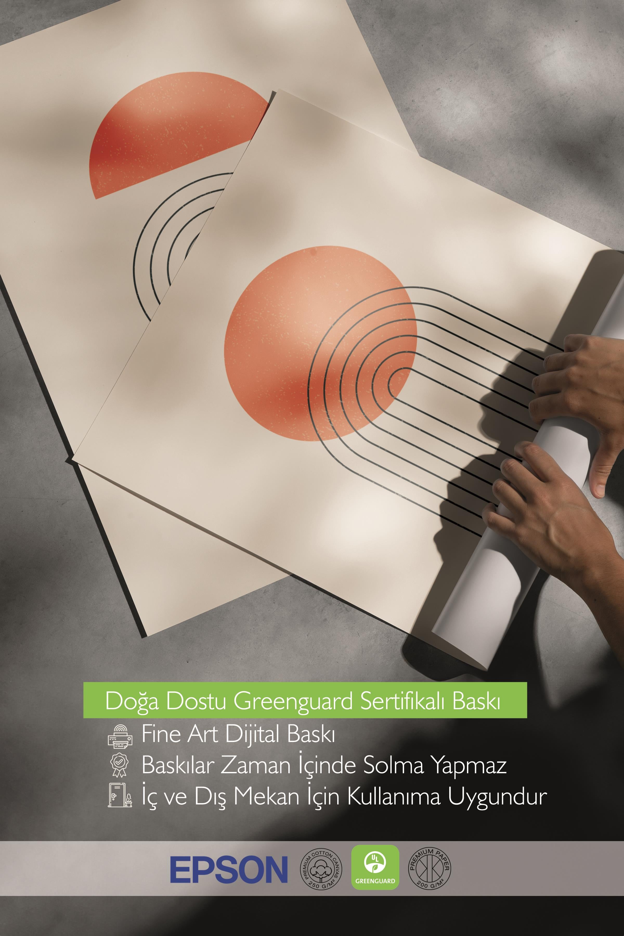 Çerçeveli Tablo Seti, 3 Adet Siyah Çerçeve ve Geometrik Temalı Poster Seti, Duvar Tablosu No:300645