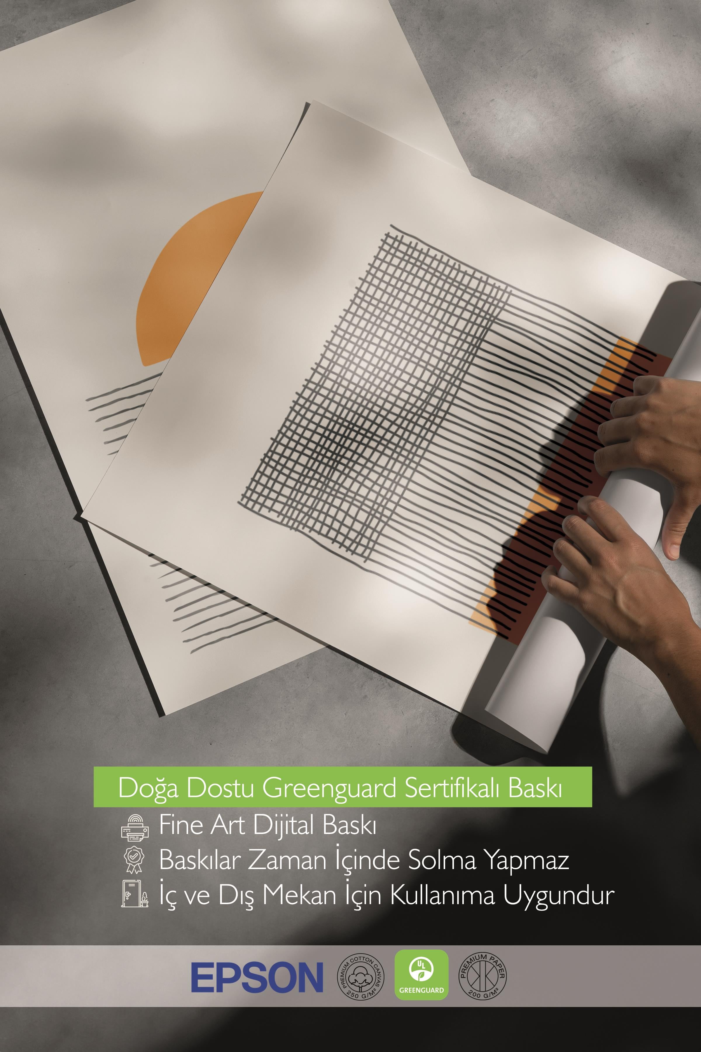 Çerçeveli Tablo Seti, 3 Adet Siyah Çerçeve ve Geometrik Temalı Poster Seti, Duvar Tablosu No:300654