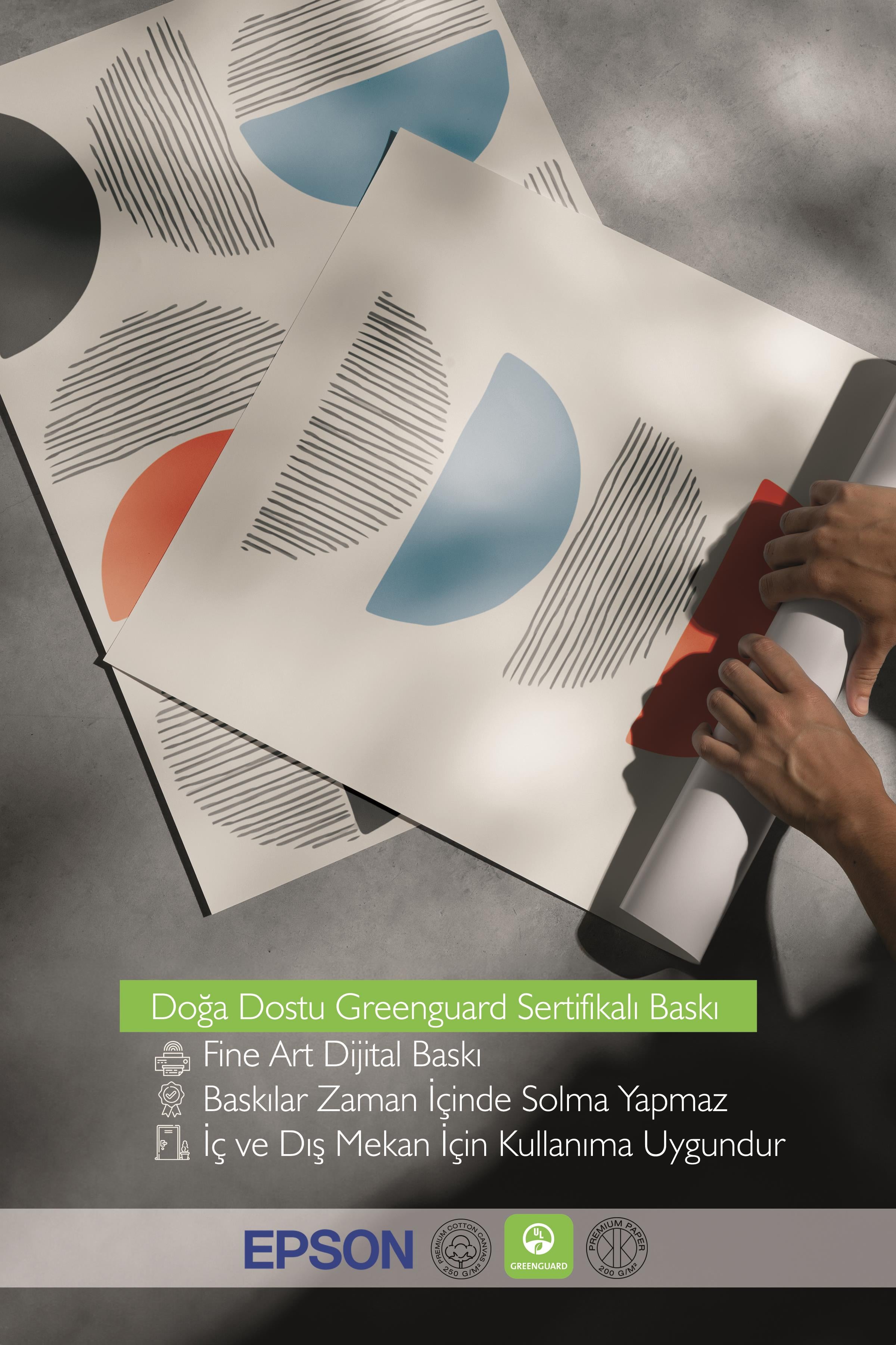 Çerçeveli Tablo Seti, 3 Adet Siyah Çerçeve ve Geometrik Temalı Poster Seti, Duvar Tablosu No:300655