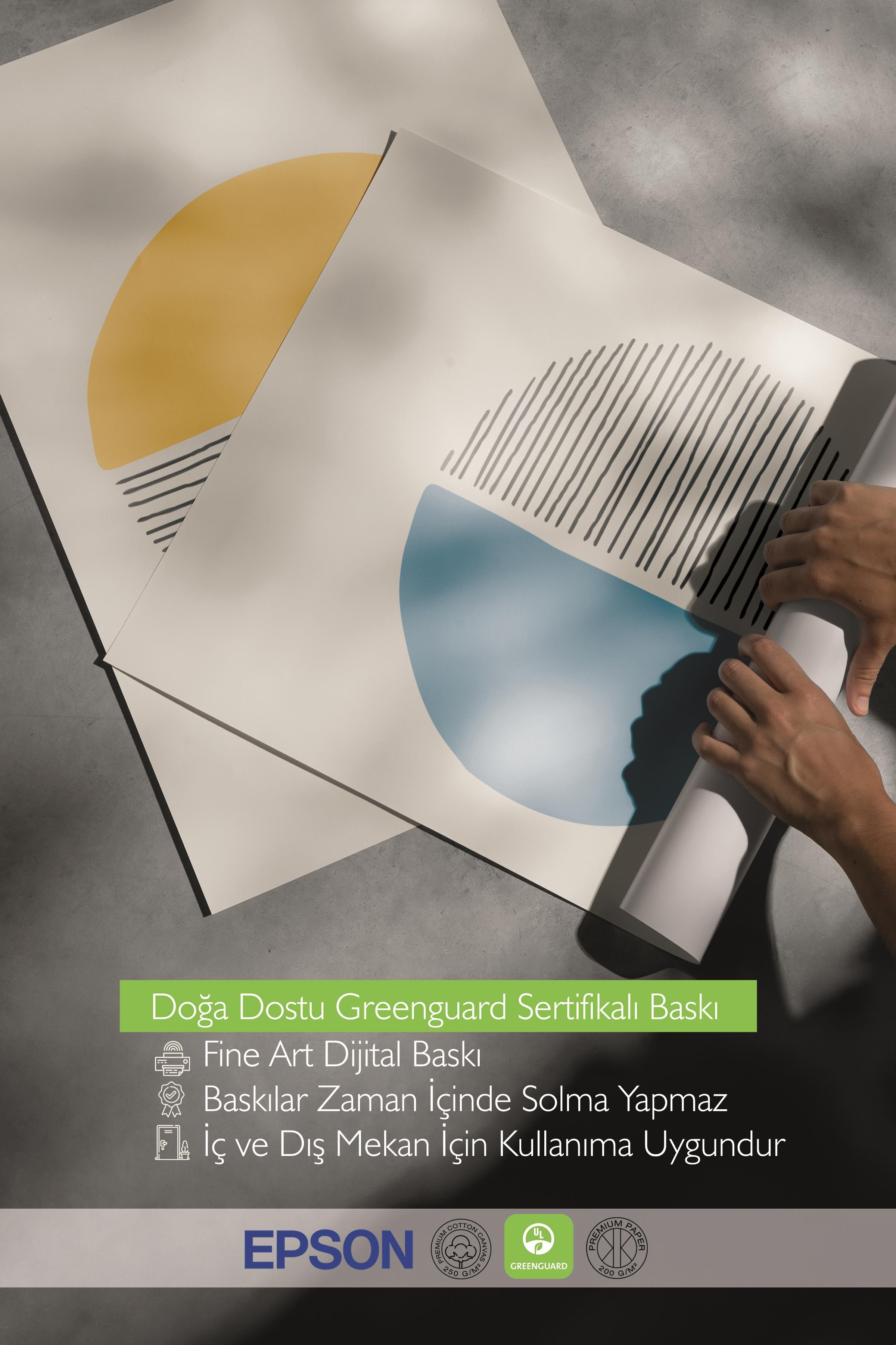 Çerçeveli Tablo Seti, 3 Adet Siyah Çerçeve ve Geometrik Temalı Poster Seti, Duvar Tablosu No:300658