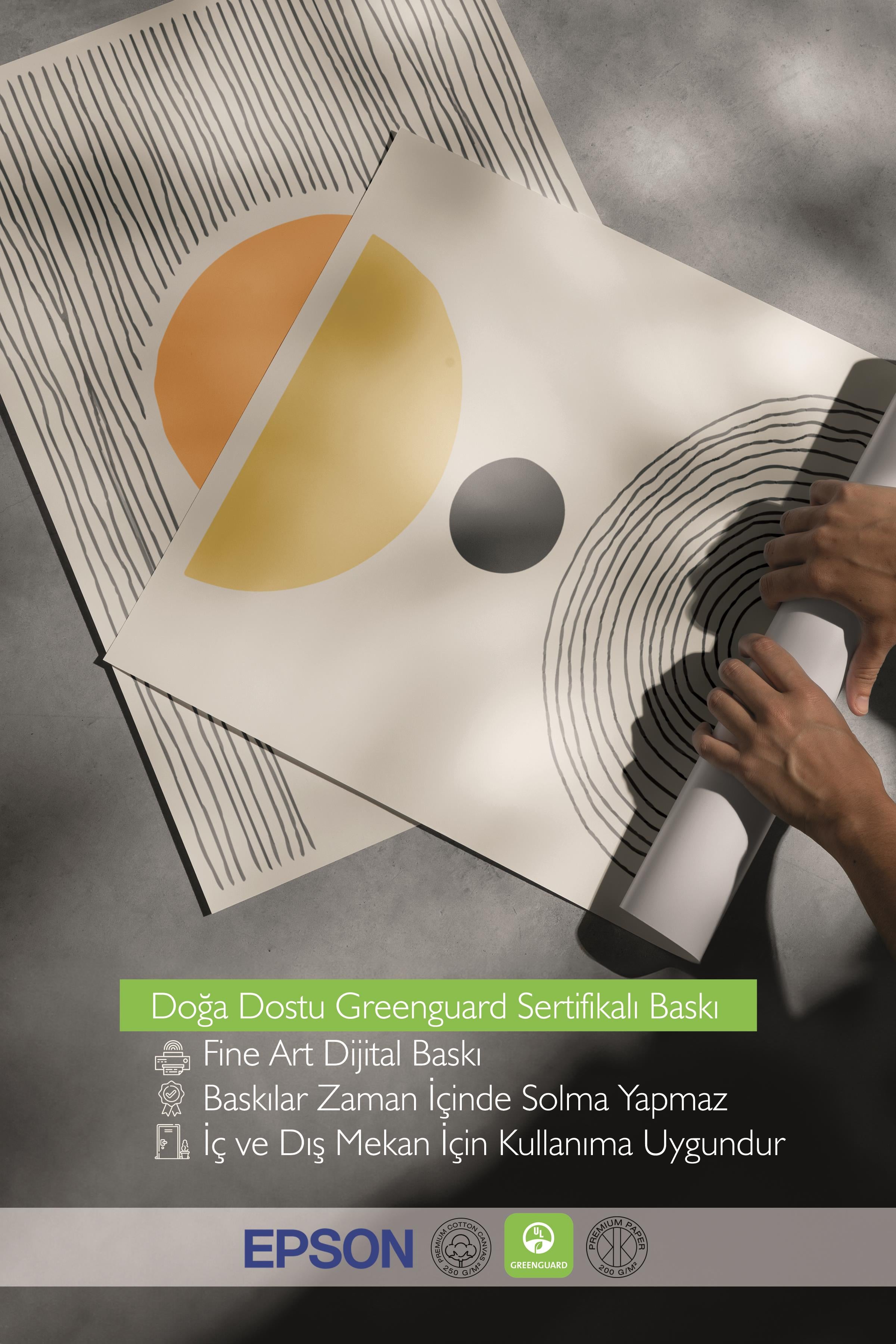 Çerçeveli Tablo Seti, 3 Adet Siyah Çerçeve ve Geometrik Temalı Poster Seti, Duvar Tablosu No:300661