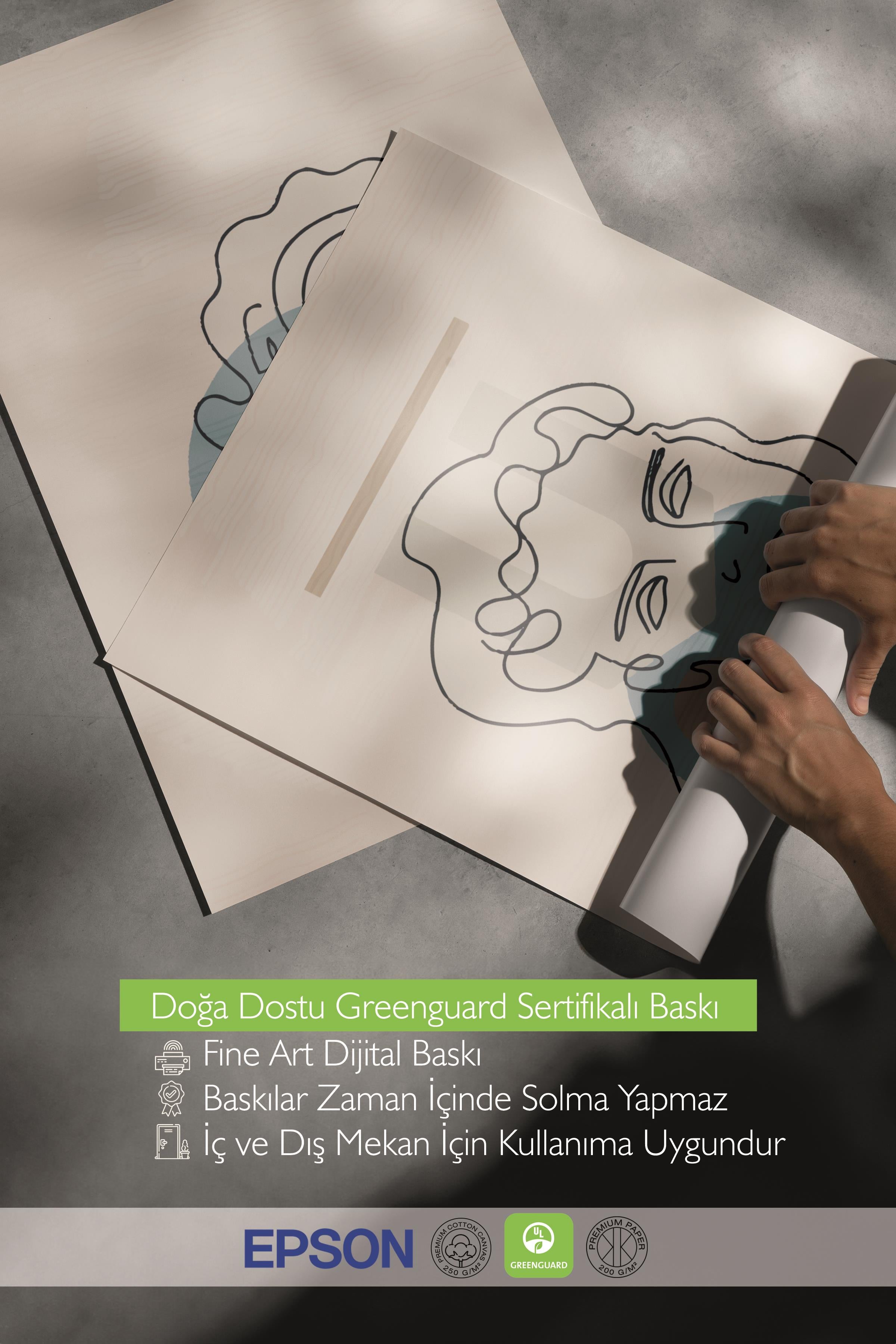 Çerçeveli Tablo Seti, 3 Adet Siyah Çerçeve ve Minimalist Çizim Temalı Poster Seti, No:300673