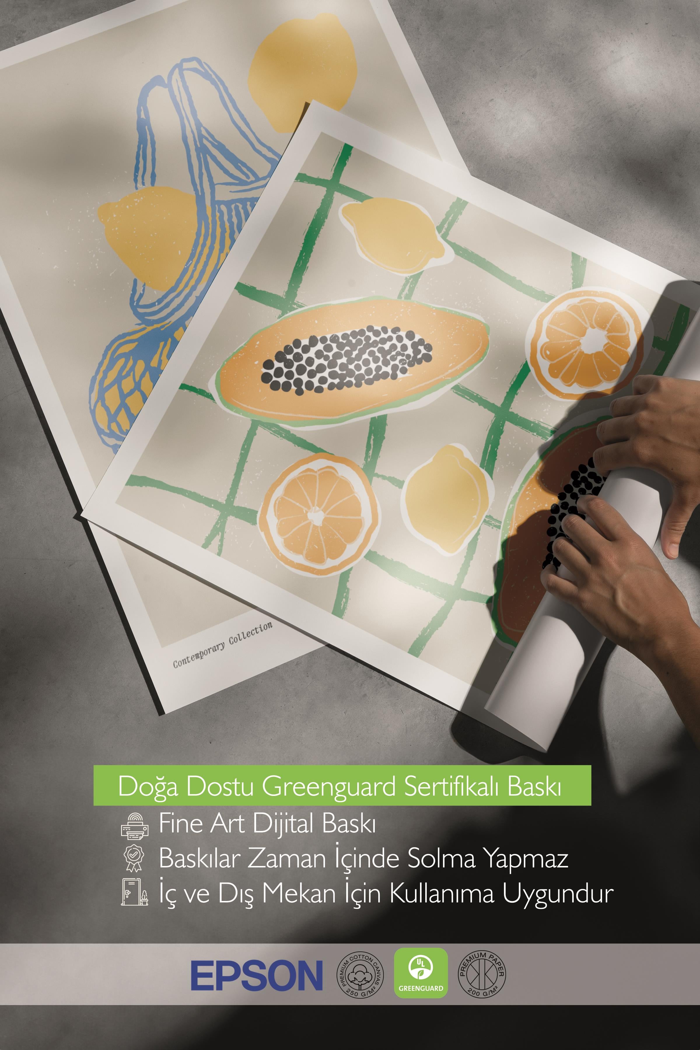 Çerçeveli Tablo Seti, 3 Adet Siyah Çerçeve ve Minimalist Yemek Temalı Poster Seti, No:300558