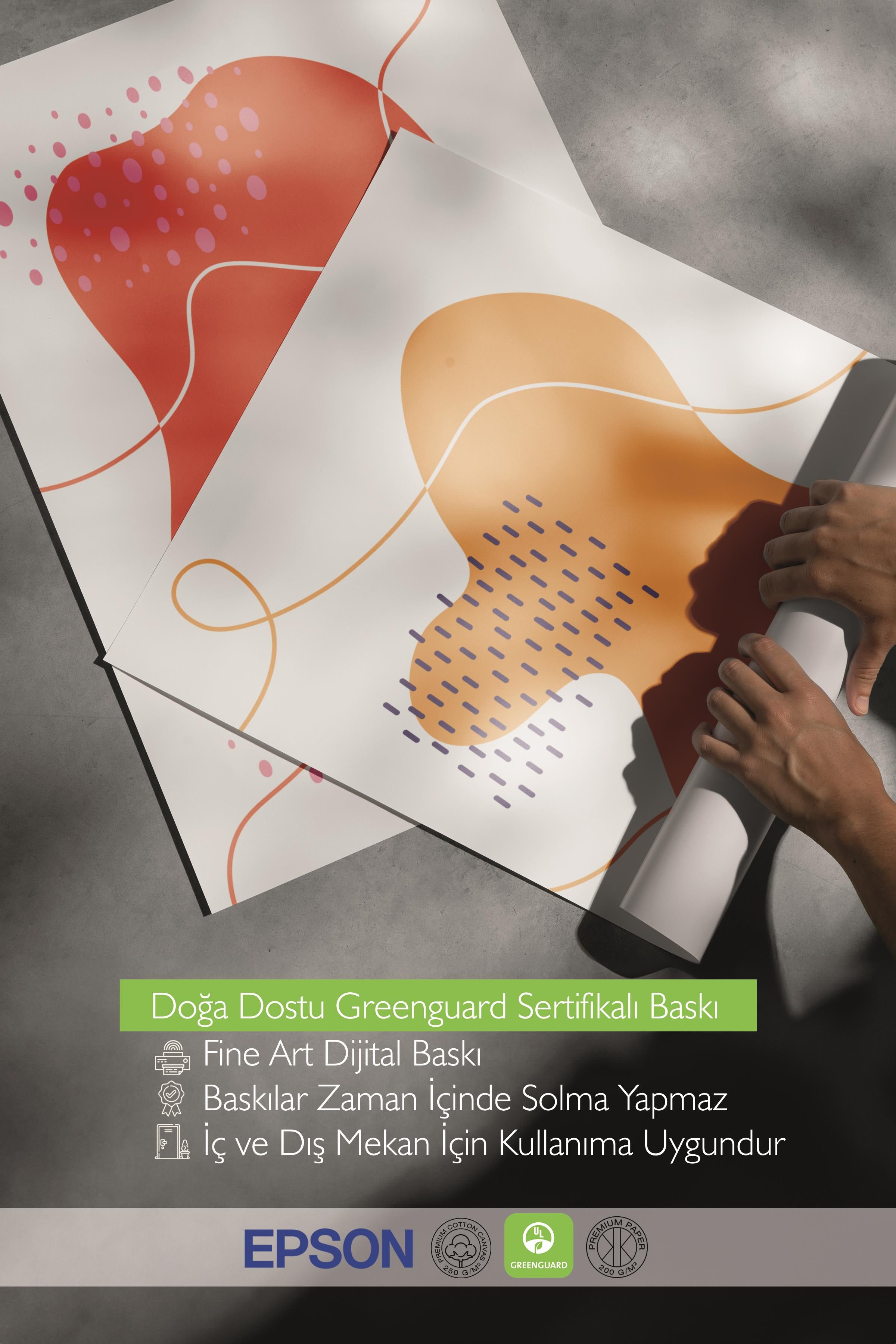 Çerçeveli Tablo Seti, 3 Adet Siyah Çerçeve ve Soyut Temalı Poster Seti, Duvar Tablosu No:300640