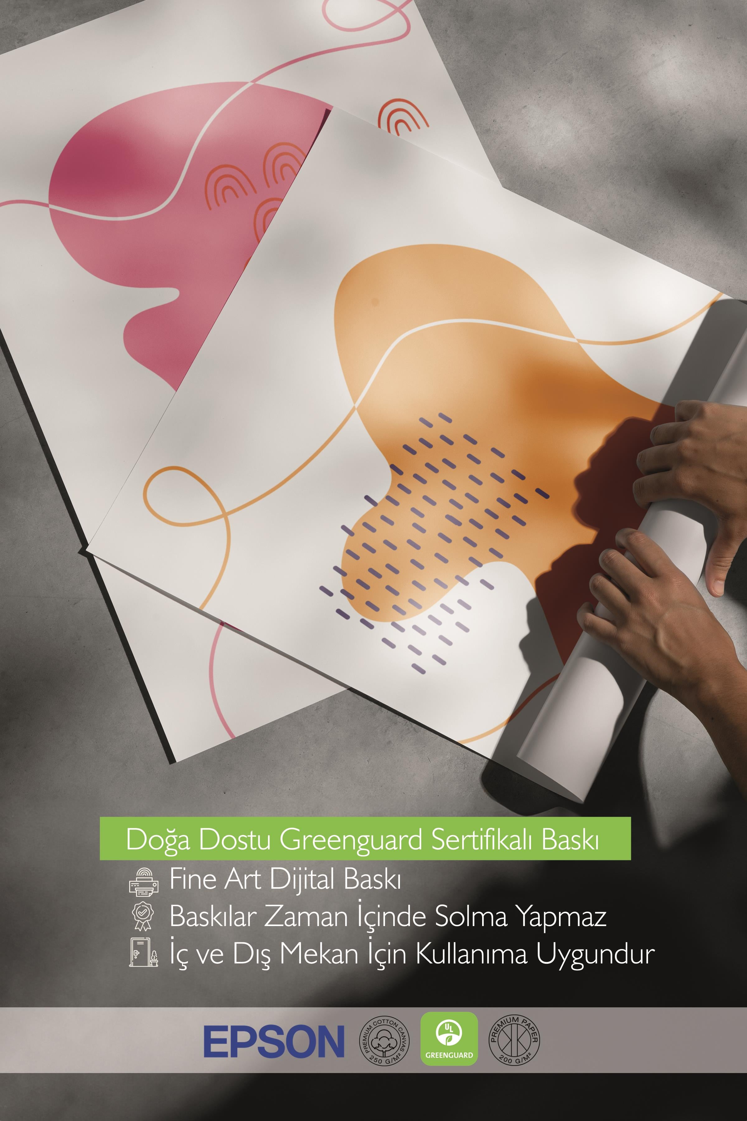 Çerçeveli Tablo Seti, 3 Adet Siyah Çerçeve ve Soyut Temalı Poster Seti, Duvar Tablosu No:300641