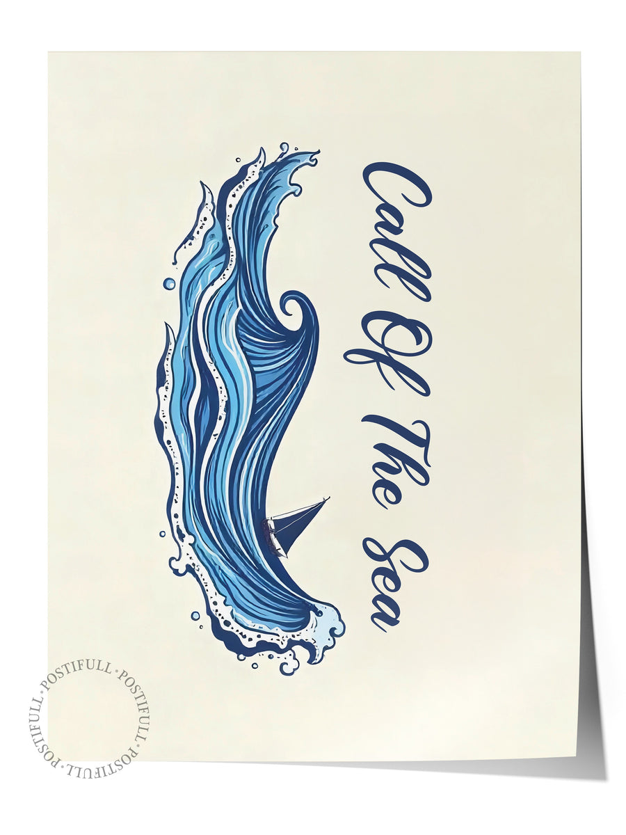 Call Of The Sea Poster Yaz Seçkisi Çerçevesiz Poster