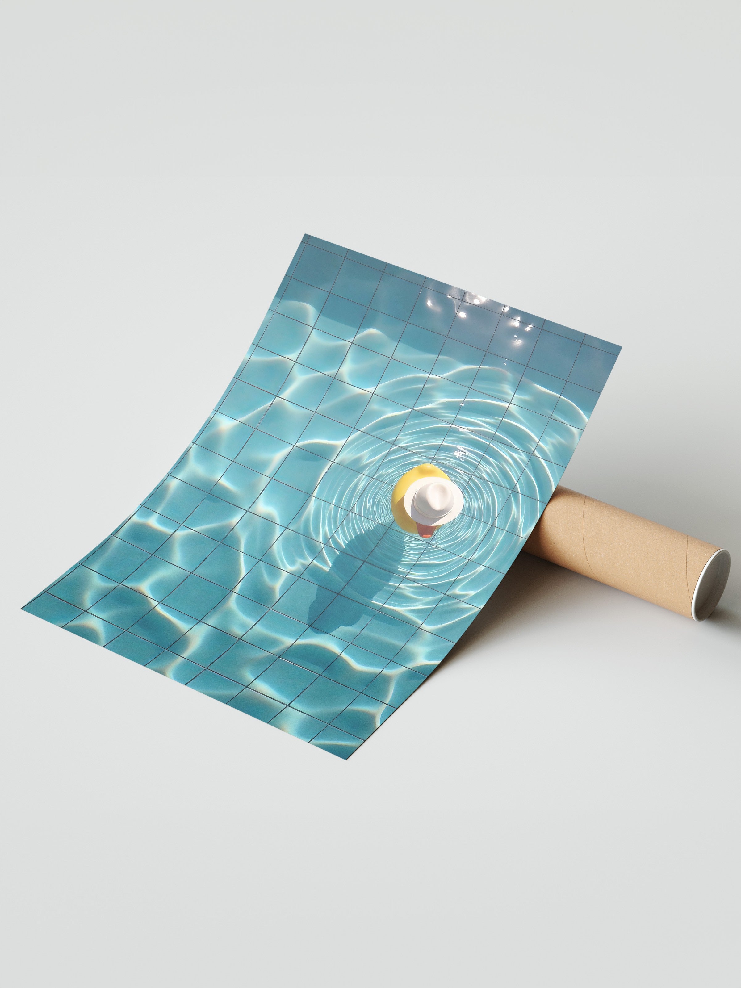Çerçevesiz Duvar Posteri, Sarı Ördek, Fotoğraf, Sarı Renk Poster, 2025 Yaz Seçkisi, NO:109614