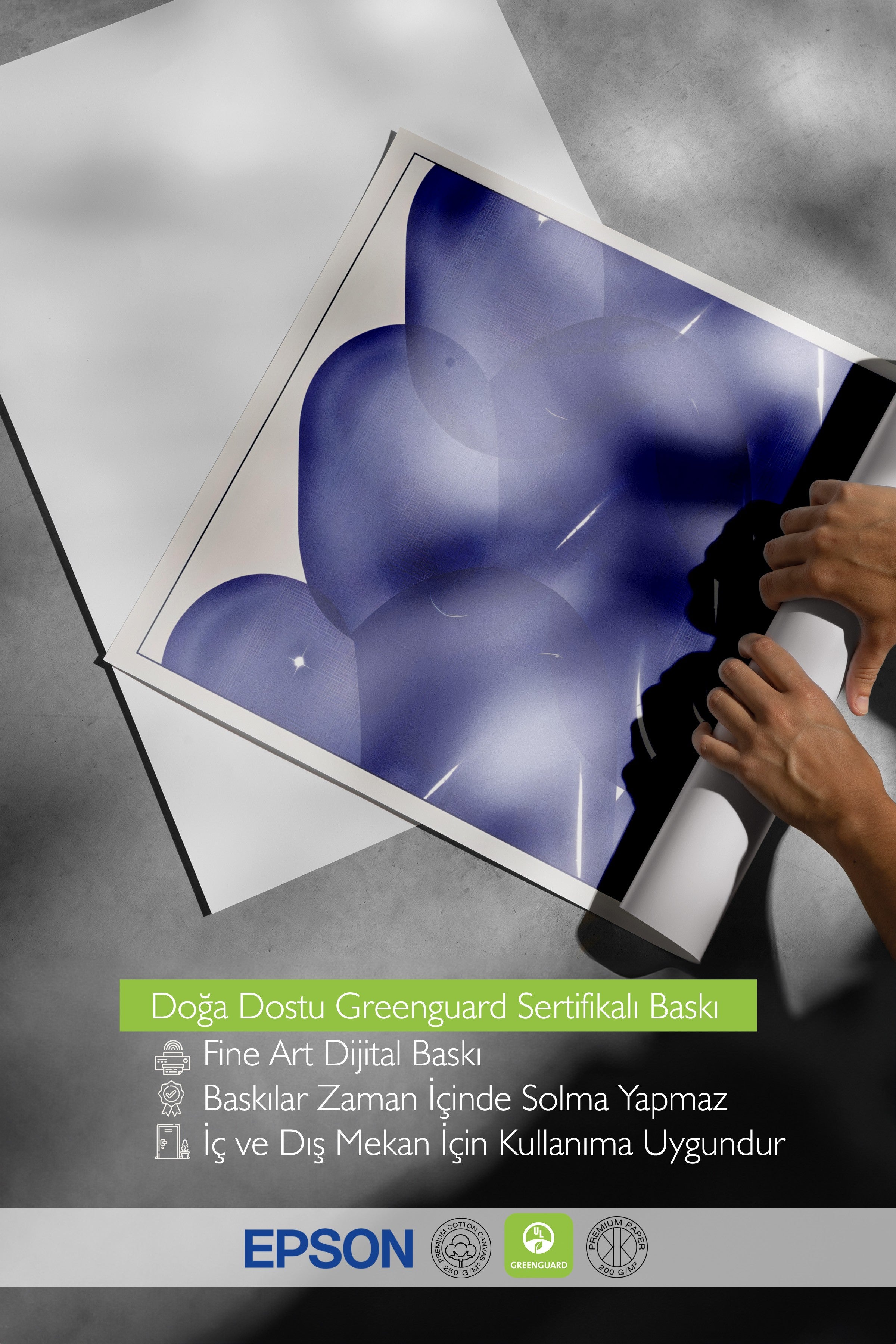 Çerçevesiz Poster, Aiko Yoshimot - 2, Comfort Serisi Duvar Posteri, NO:108973
