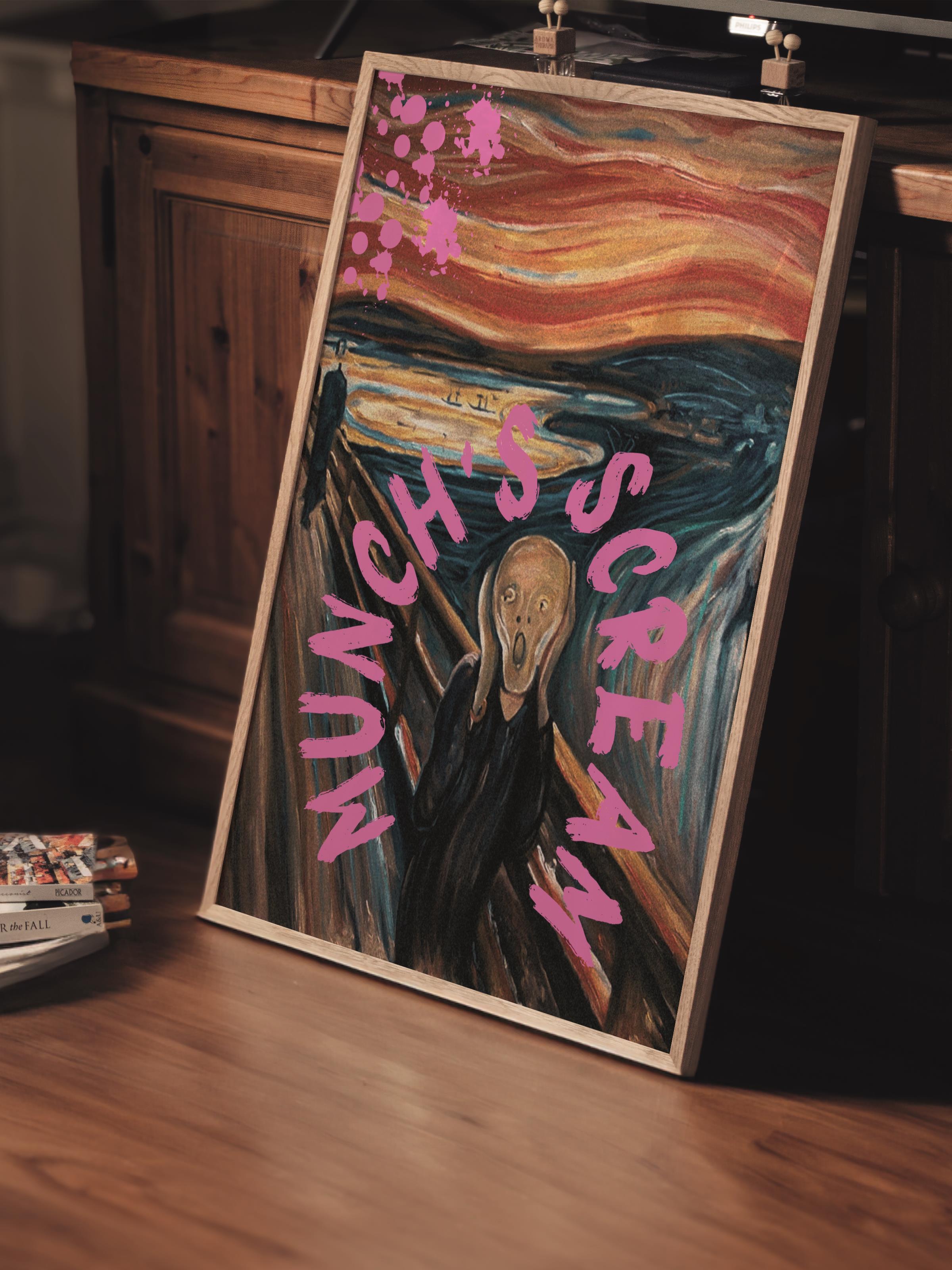 Çerçevesiz Poster Alternatif Sanat Serisi, Değiştirilmiş Sanat, Duvar Posteri, HD Baskı, Kalın Arşivsel Sanat Kağıdı