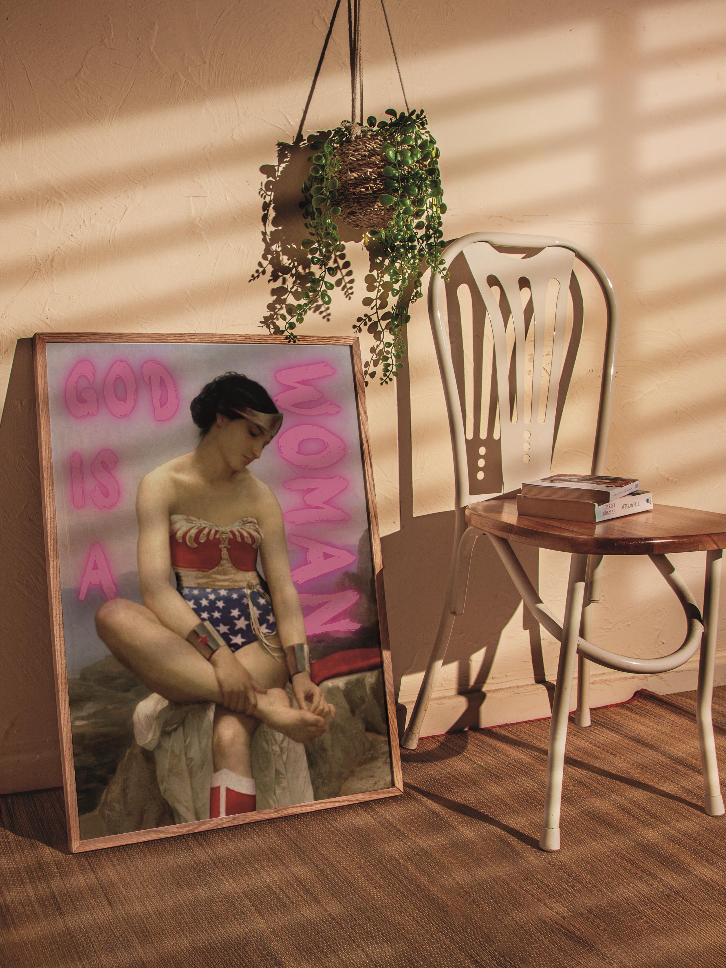 Çerçevesiz Poster Alternatif Sanat Serisi, Değiştirilmiş Sanat, Duvar Posteri, HD Baskı, Kalın Arşivsel Sanat Kağıdı