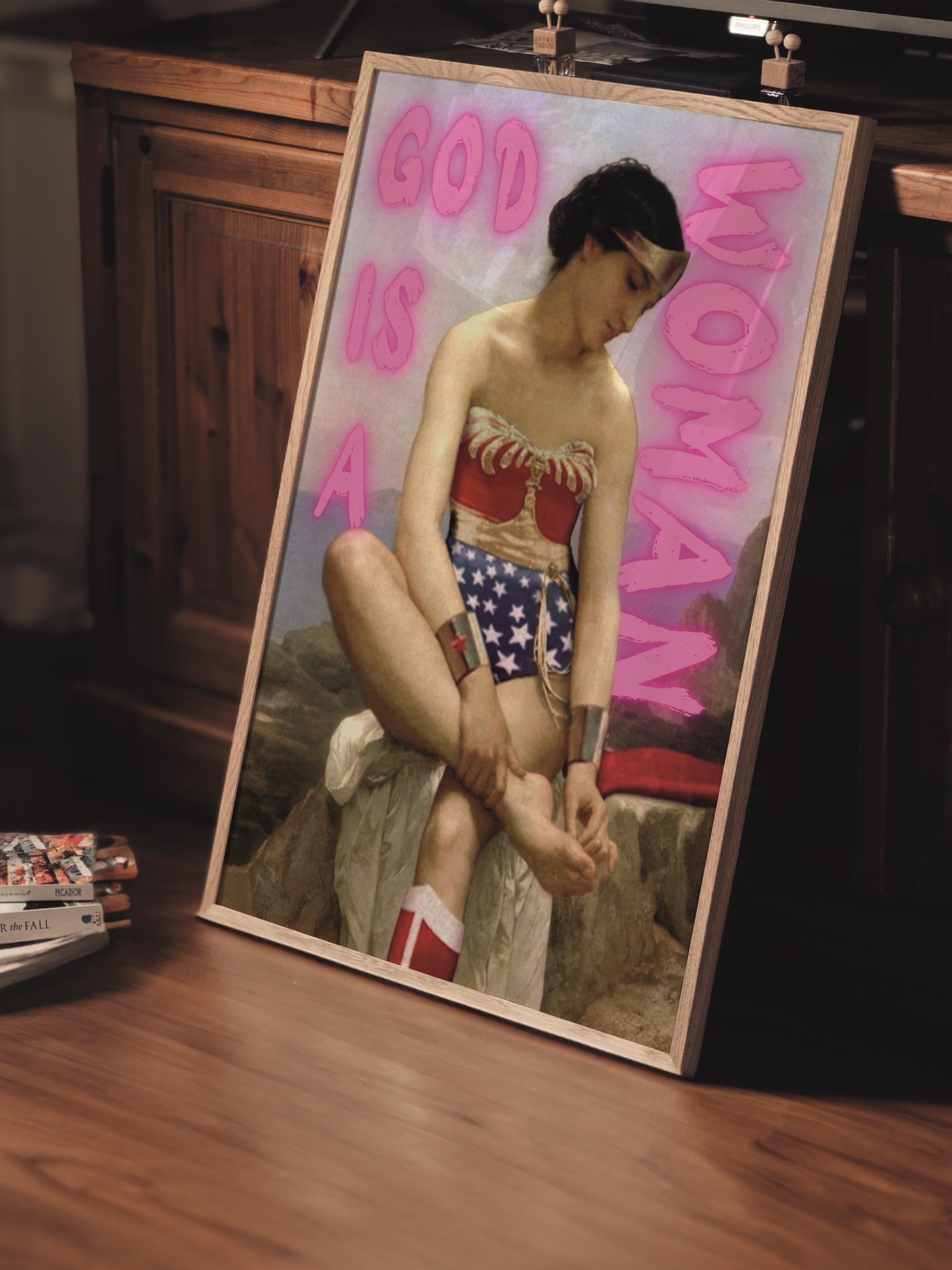 Çerçevesiz Poster Alternatif Sanat Serisi, Değiştirilmiş Sanat, Duvar Posteri, HD Baskı, Kalın Arşivsel Sanat Kağıdı