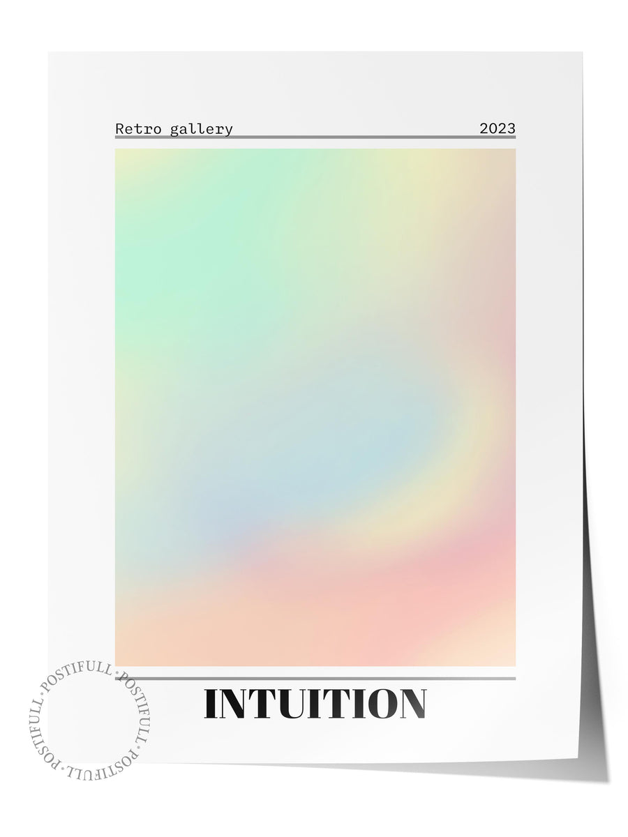 INTUITION Aura Çerçevesiz Poster