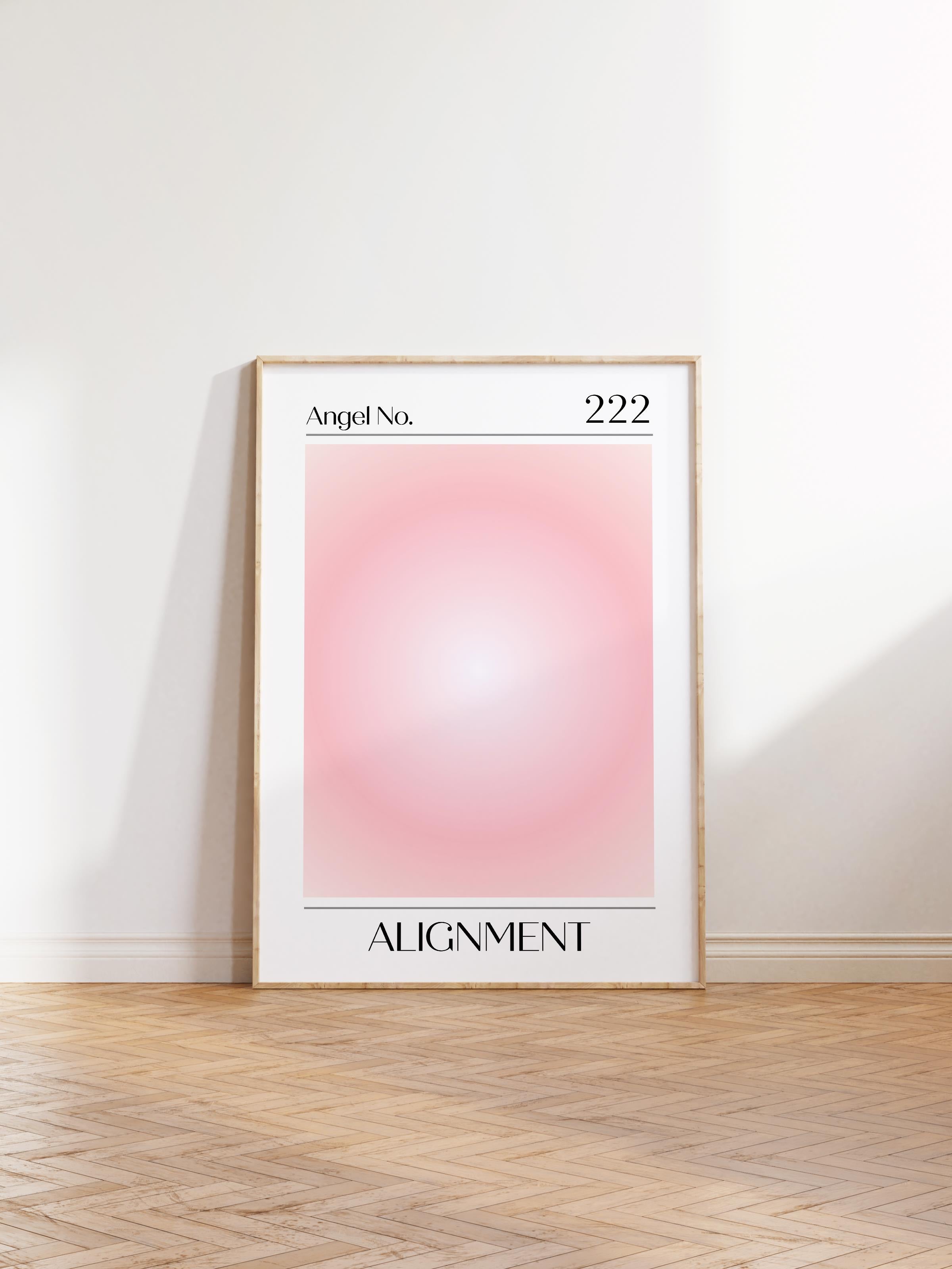 Çerçevesiz Poster, Aura Serisi NO:101 - Treat Yourself with Kidness, Melek Numaraları, Renkli Poster