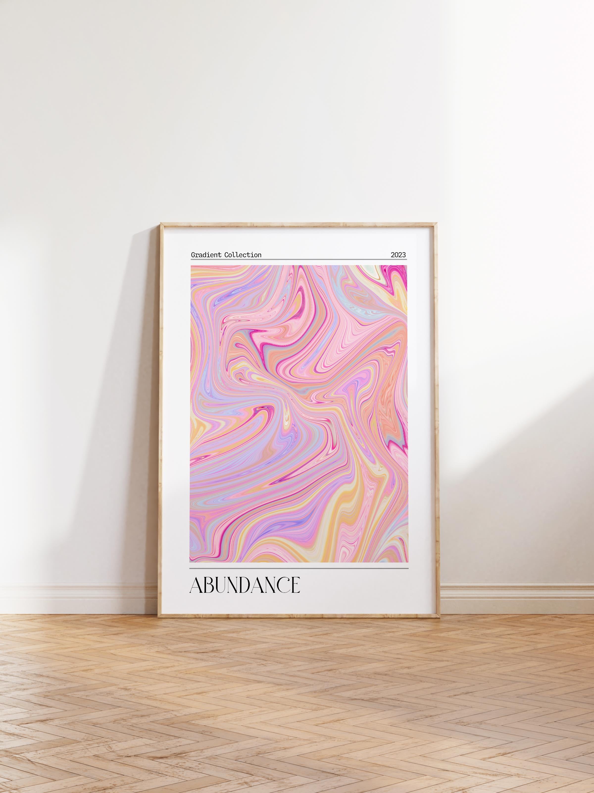 Çerçevesiz Poster, Aura Serisi NO:188 - Renkli Aura, Melek Numaraları, Renkli Poster