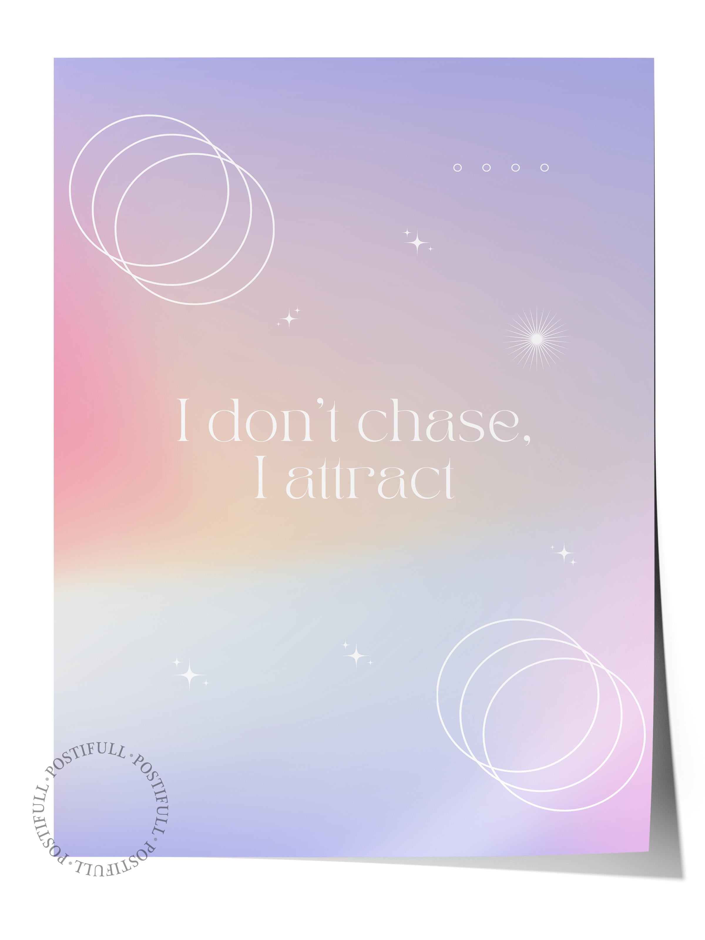 Çerçevesiz Poster, Aura Serisi NO:213 - Energy Pembe ve Mor Aura, Melek Numaraları, Renkli Poster