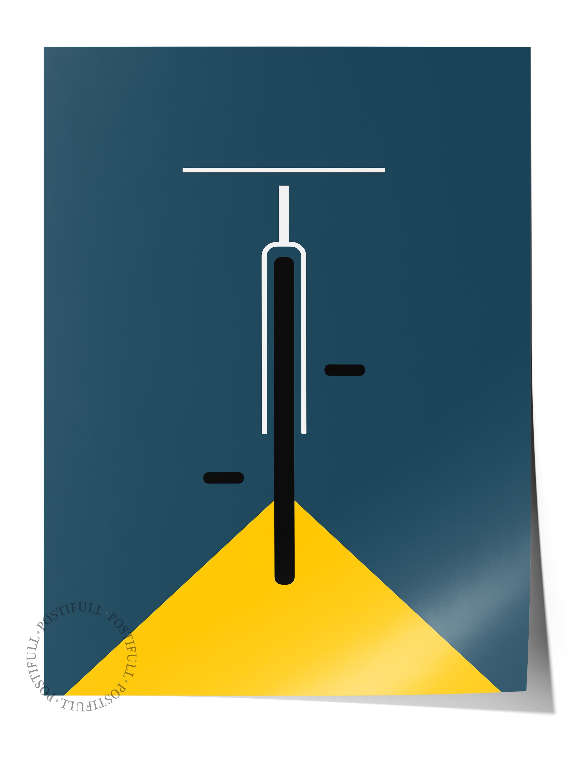 Çerçevesiz Poster, Bauhaus Serisi, Renkli Duvar Posteri, Duvar Dekoru, HD Baskı, Kalın Arşivsel Sanat Kağıdı