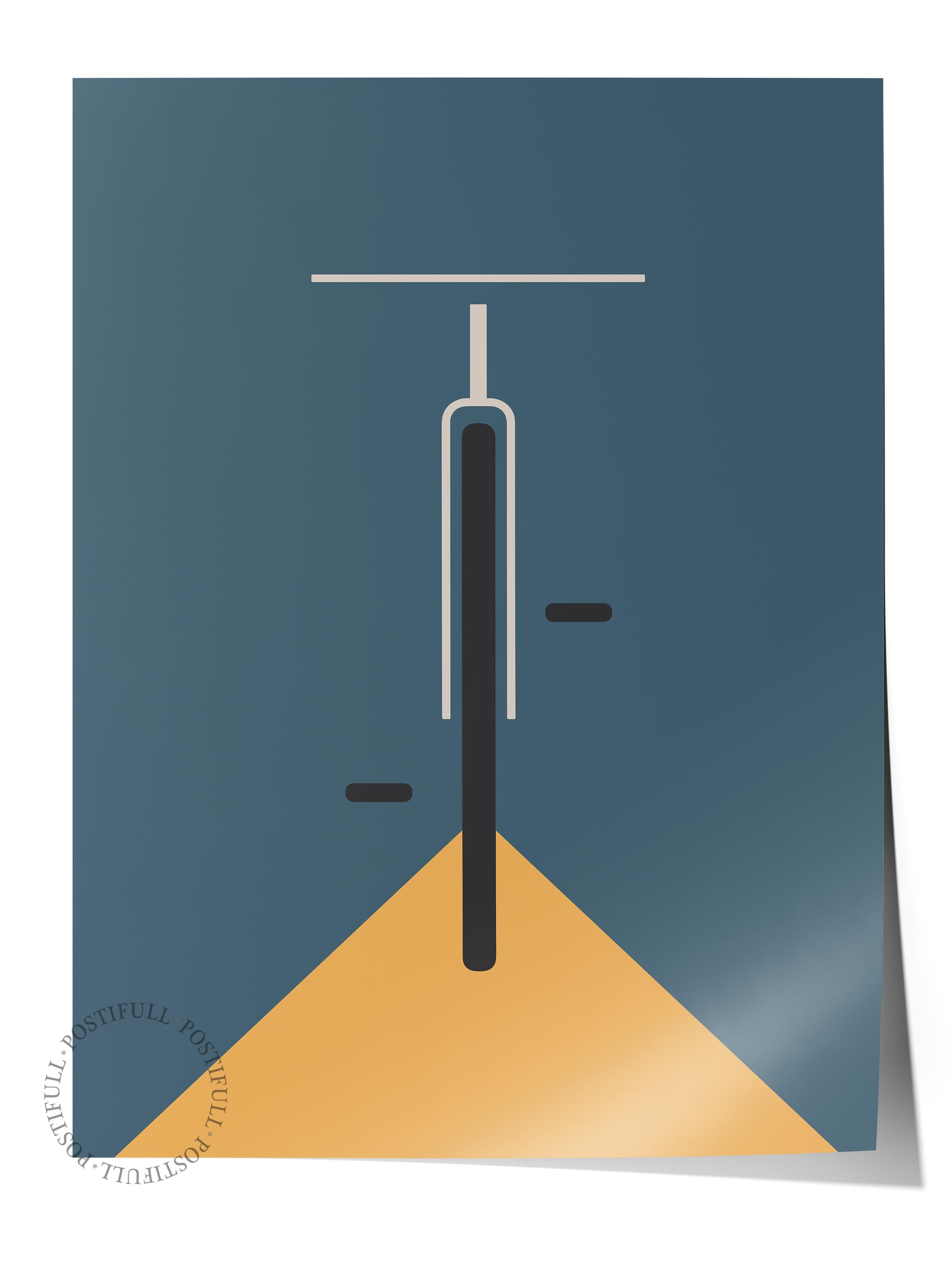 Çerçevesiz Poster, Bauhaus Serisi, Renkli Duvar Posteri, Duvar Dekoru, HD Baskı, Kalın Arşivsel Sanat Kağıdı