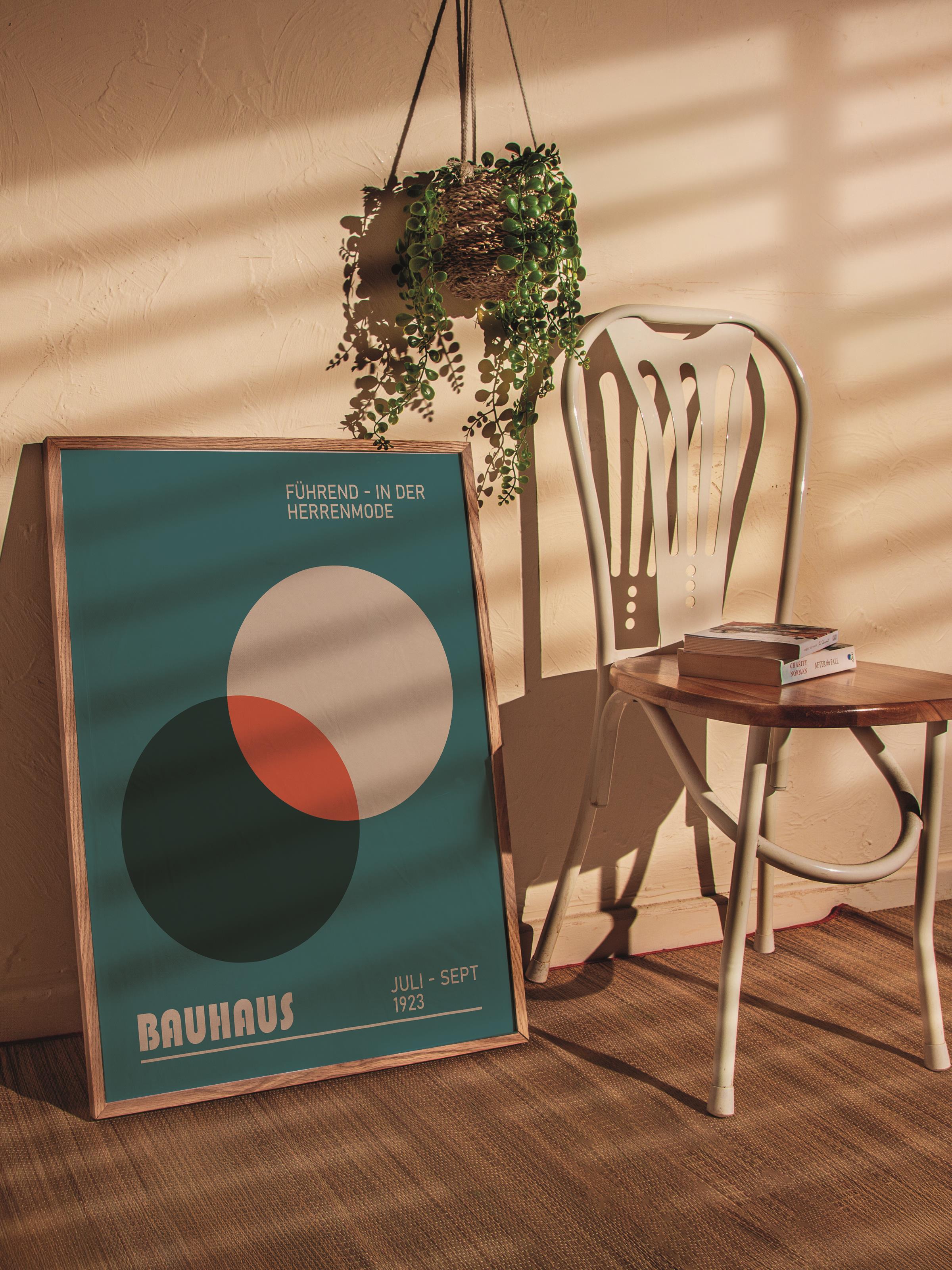 Çerçevesiz Poster, Bauhaus Serisi, Soft Duvar Posteri, Duvar Dekoru, HD Baskı, Kalın Arşivsel Sanat Kağıdı