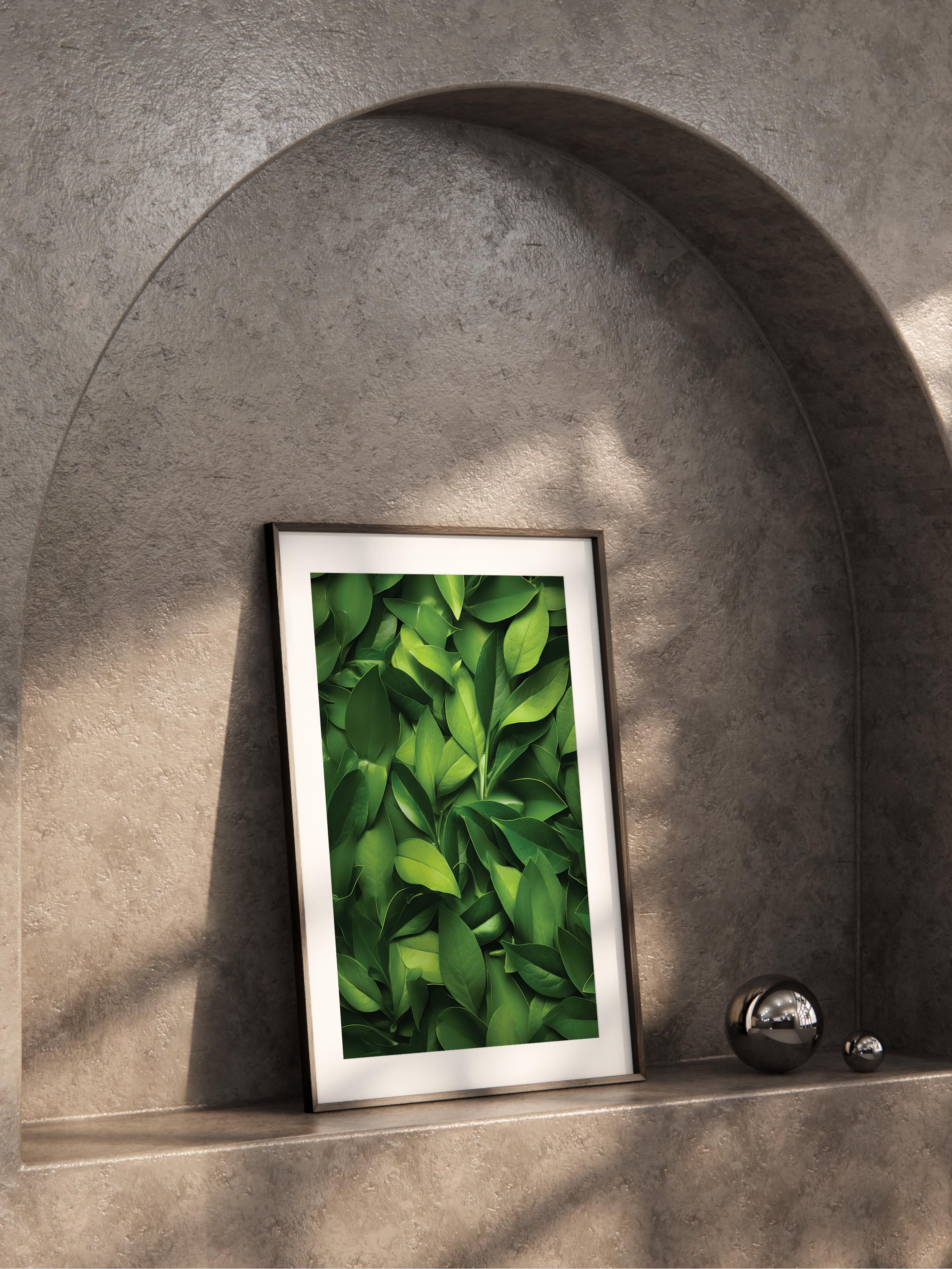 Çerçevesiz Poster, Botanik & Yaprak Tablo No:30, HD Fotoğraf, Salon, Mutfak Duvar Dekoru Poster