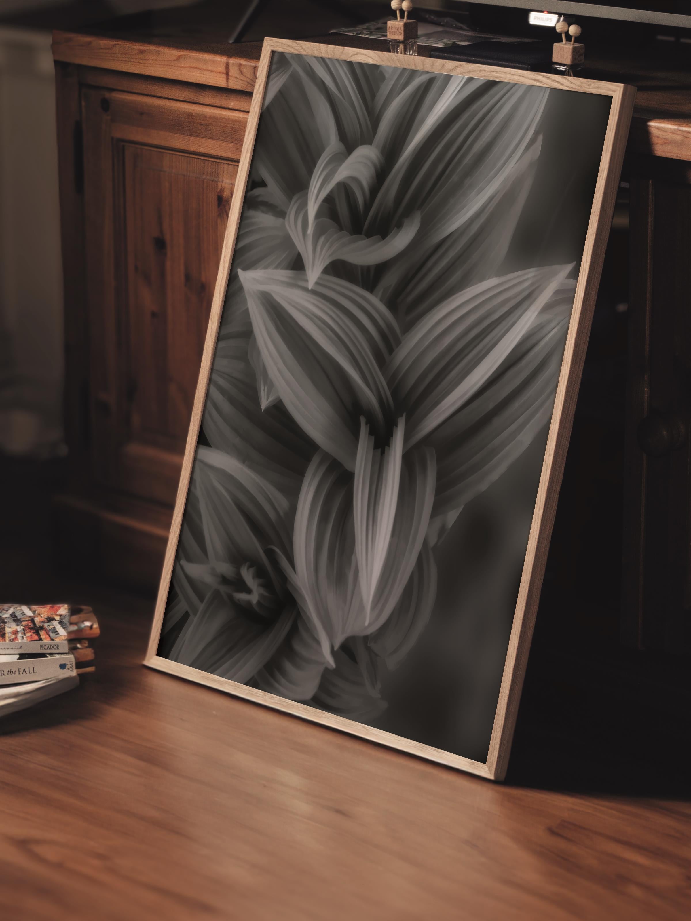 Çerçevesiz Poster, Botanik & Yaprak Tablo No:42, HD Fotoğraf, Salon, Mutfak Duvar Dekoru Poster
