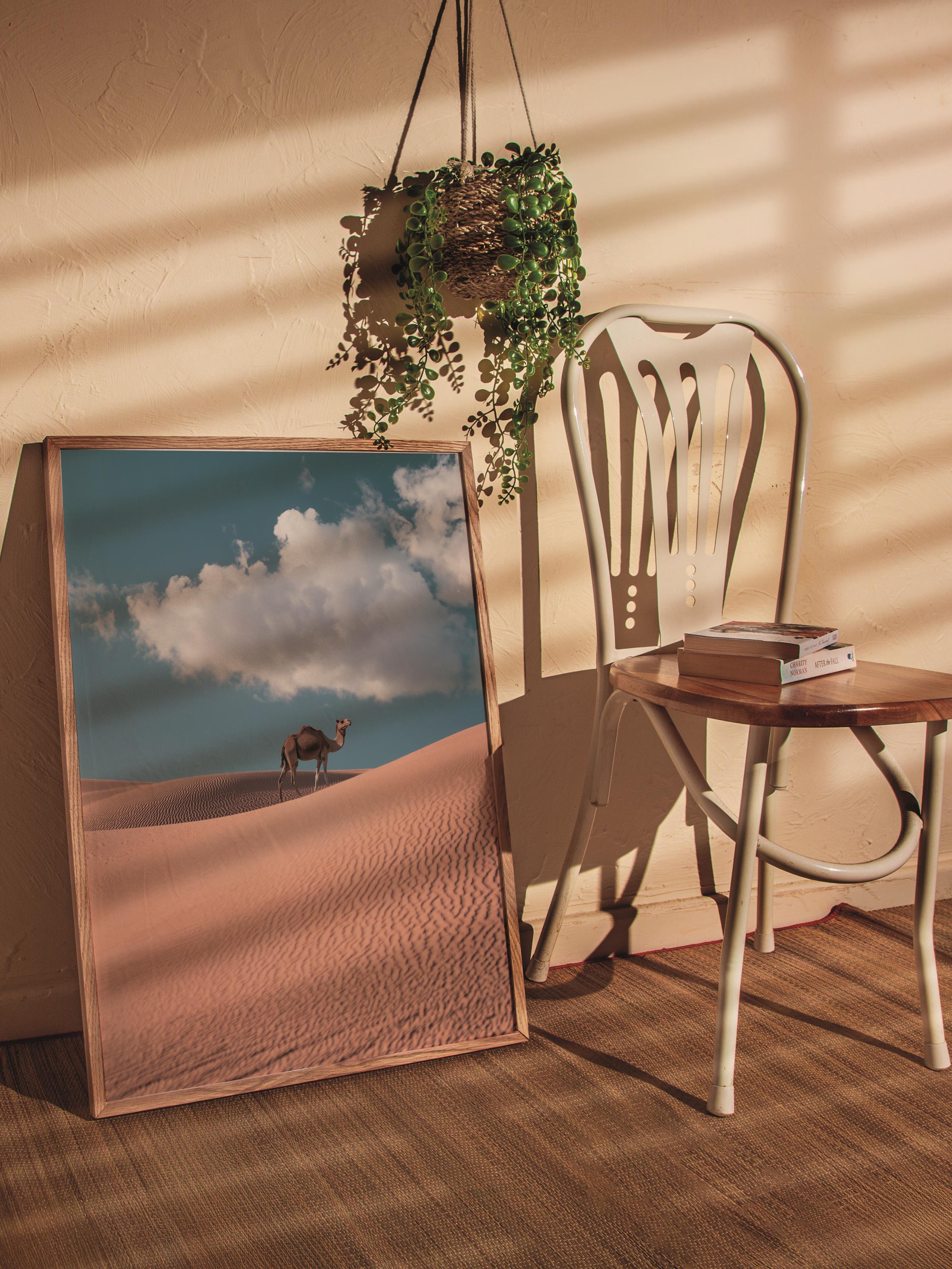 Çerçevesiz Poster, Çöl Tablo No:18, HD Fotoğraf, Salon, Mutfak Duvar Dekoru Poster