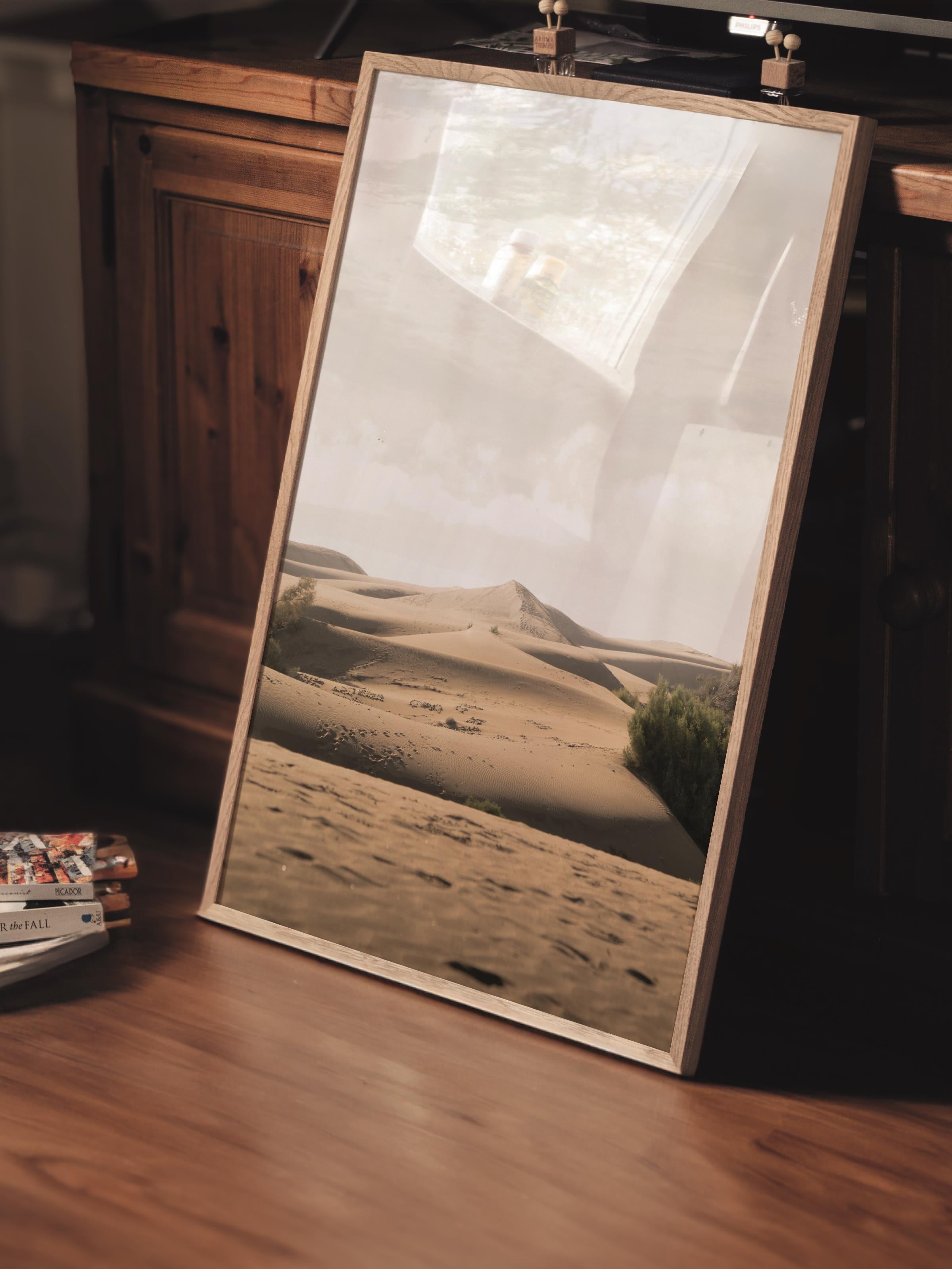 Çerçevesiz Poster, Çöl Tablo No:19, HD Fotoğraf, Salon, Mutfak Duvar Dekoru Poster