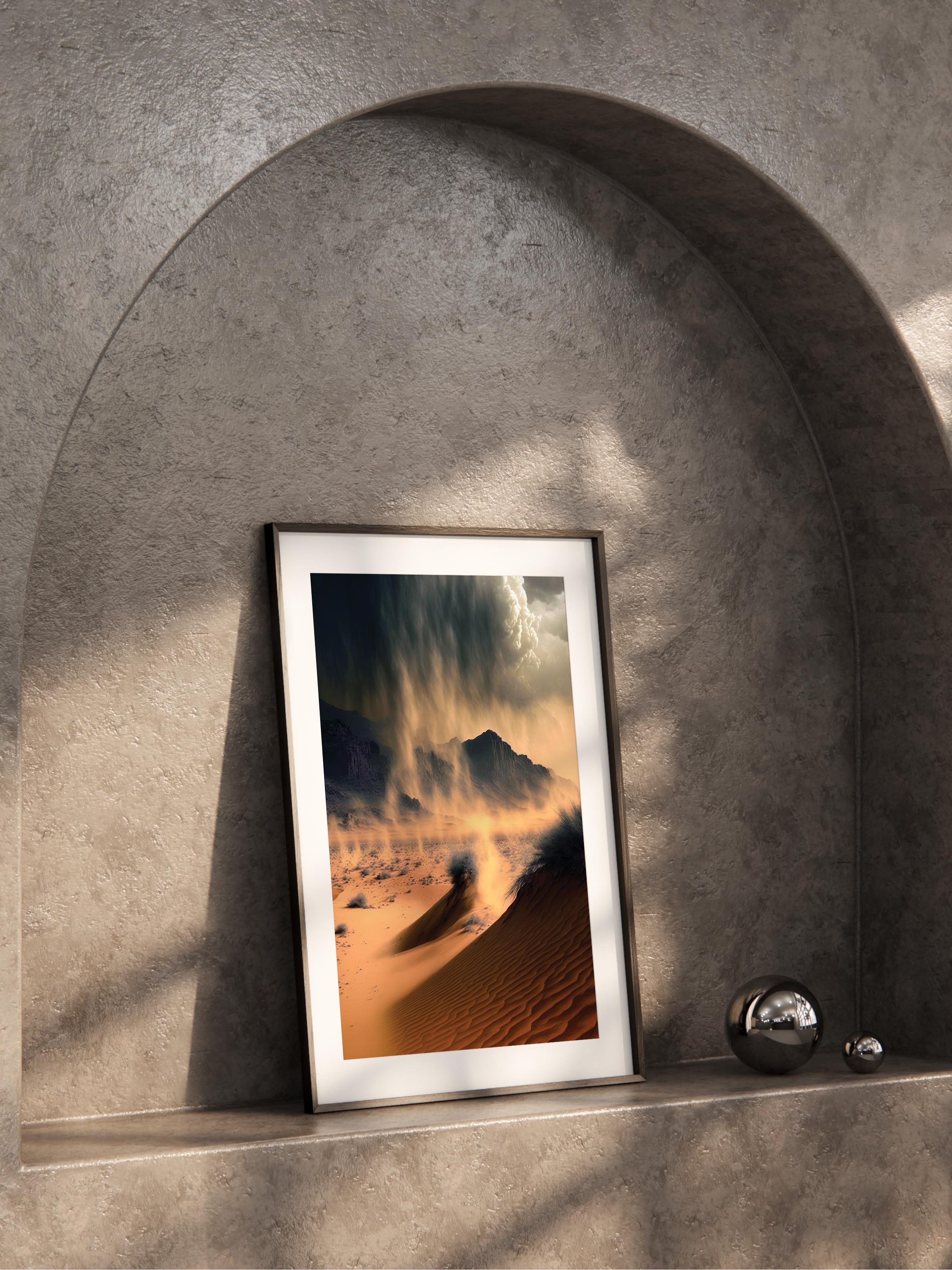 Çerçevesiz Poster, Çöl Tablo No:20, HD Fotoğraf, Salon, Mutfak Duvar Dekoru Poster