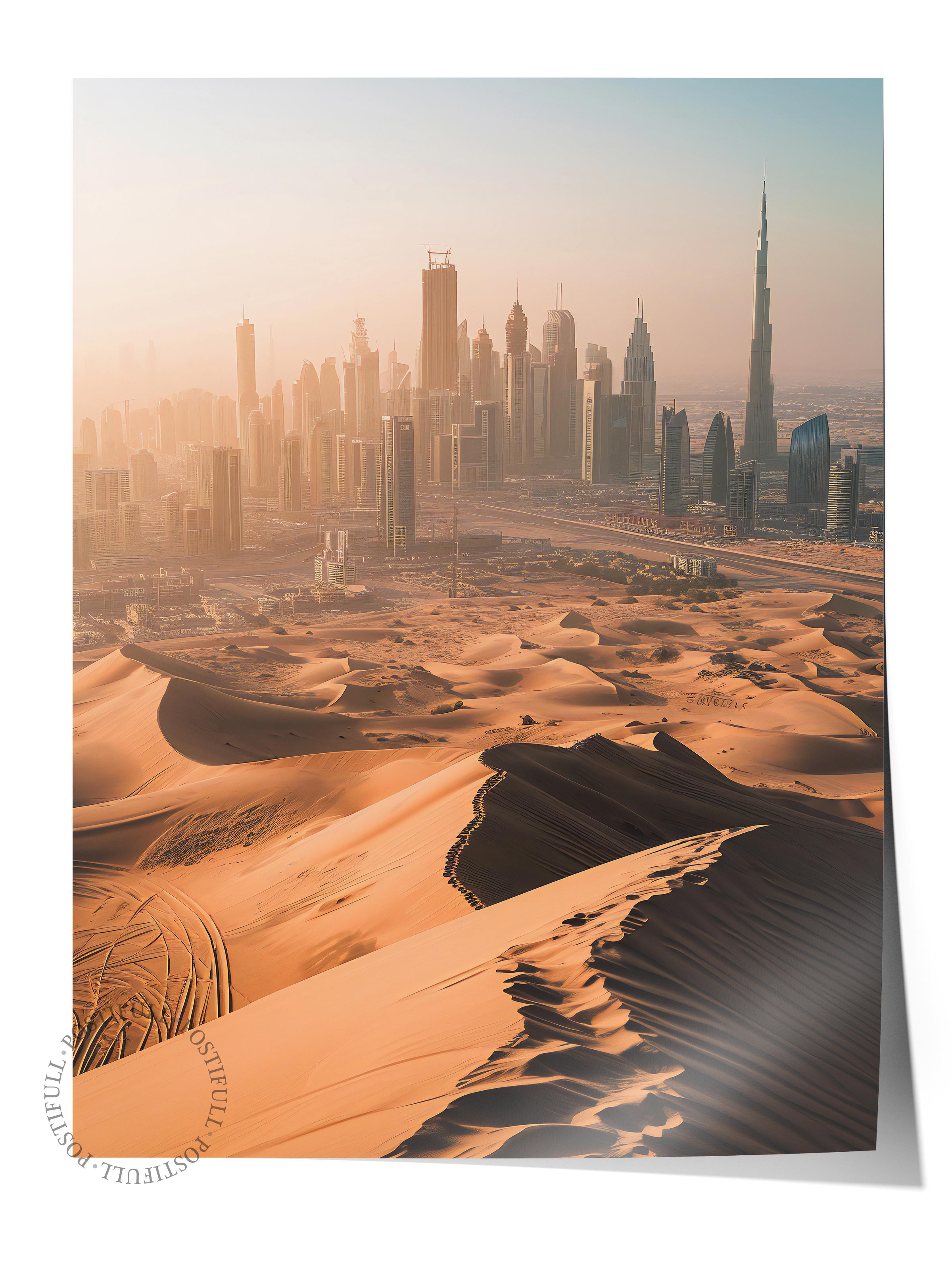 Çerçevesiz Poster, Çöl Tablo No:22, HD Fotoğraf, Salon, Mutfak Duvar Dekoru Poster