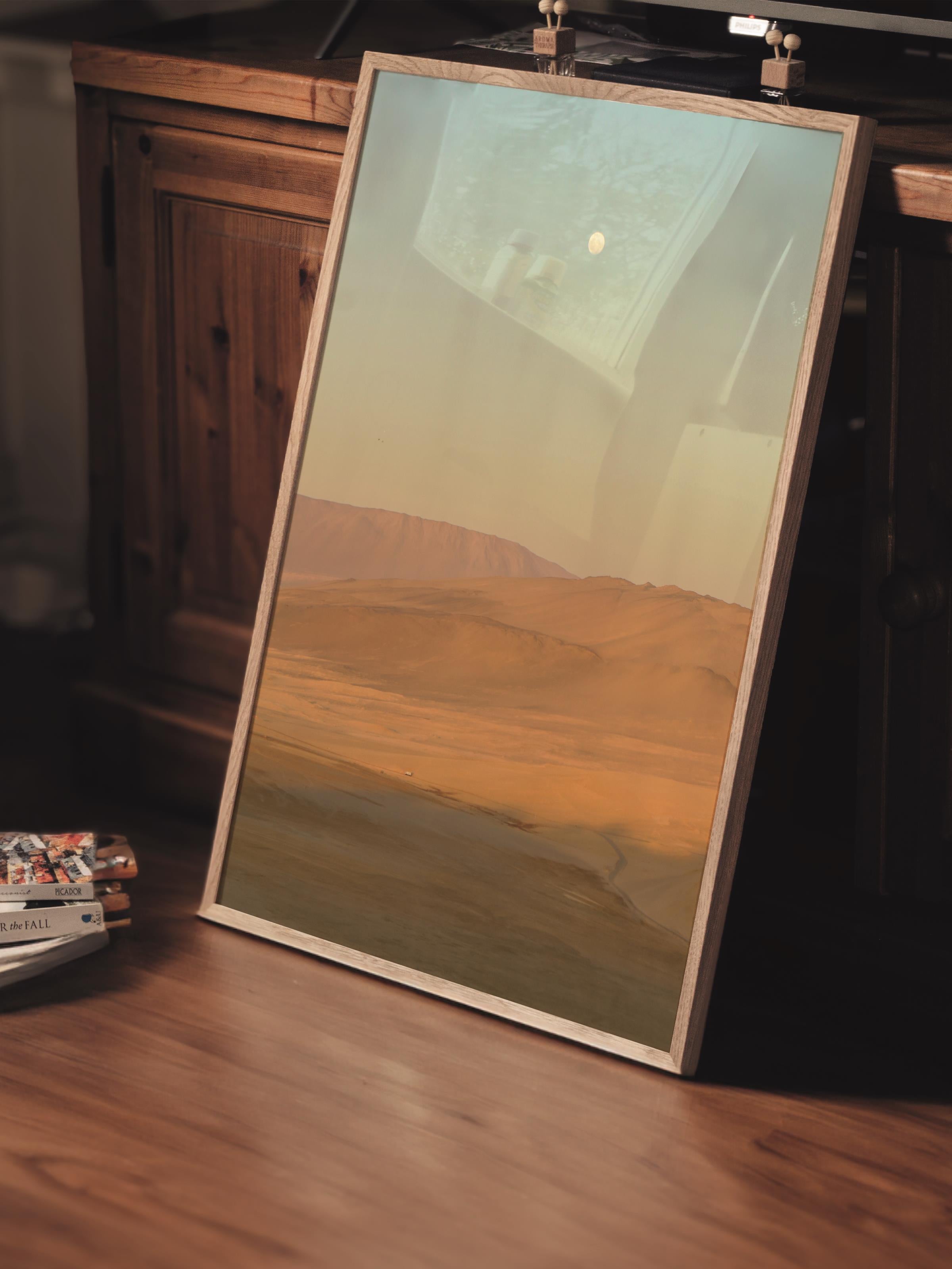 Çerçevesiz Poster, Çöl Tablo No:23, HD Fotoğraf, Salon, Mutfak Duvar Dekoru Poster