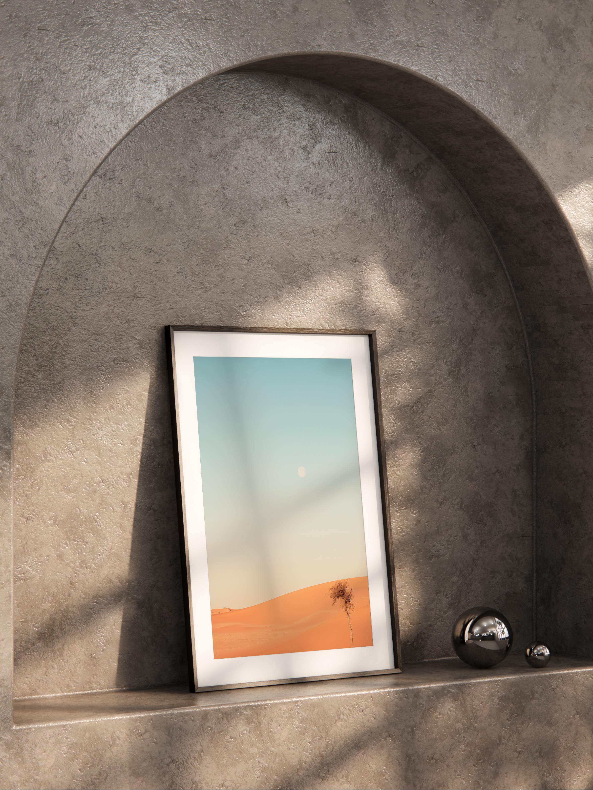 Çerçevesiz Poster, Çöl Tablo No:29, HD Fotoğraf, Salon, Mutfak Duvar Dekoru Poster