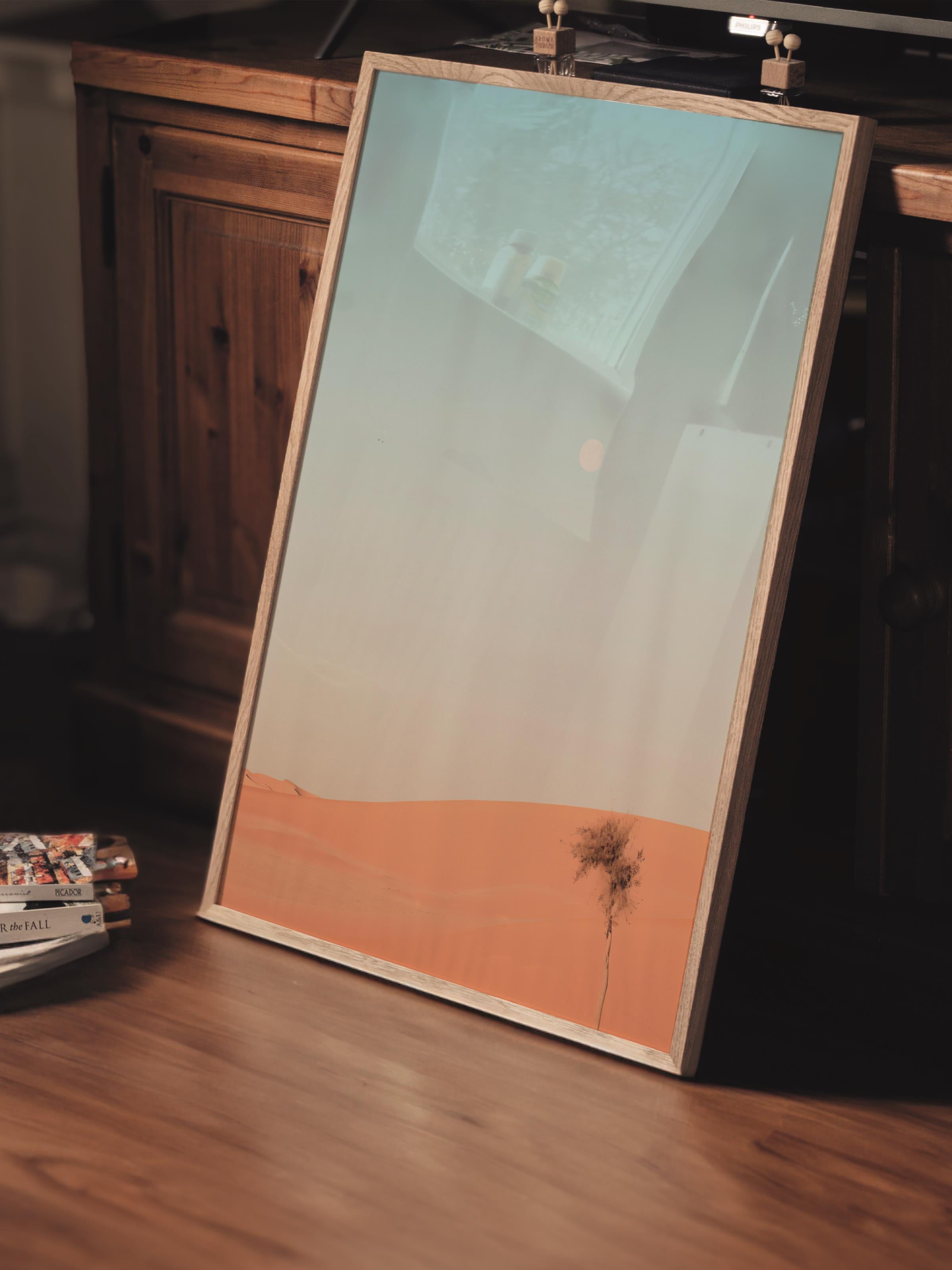 Çerçevesiz Poster, Çöl Tablo No:29, HD Fotoğraf, Salon, Mutfak Duvar Dekoru Poster