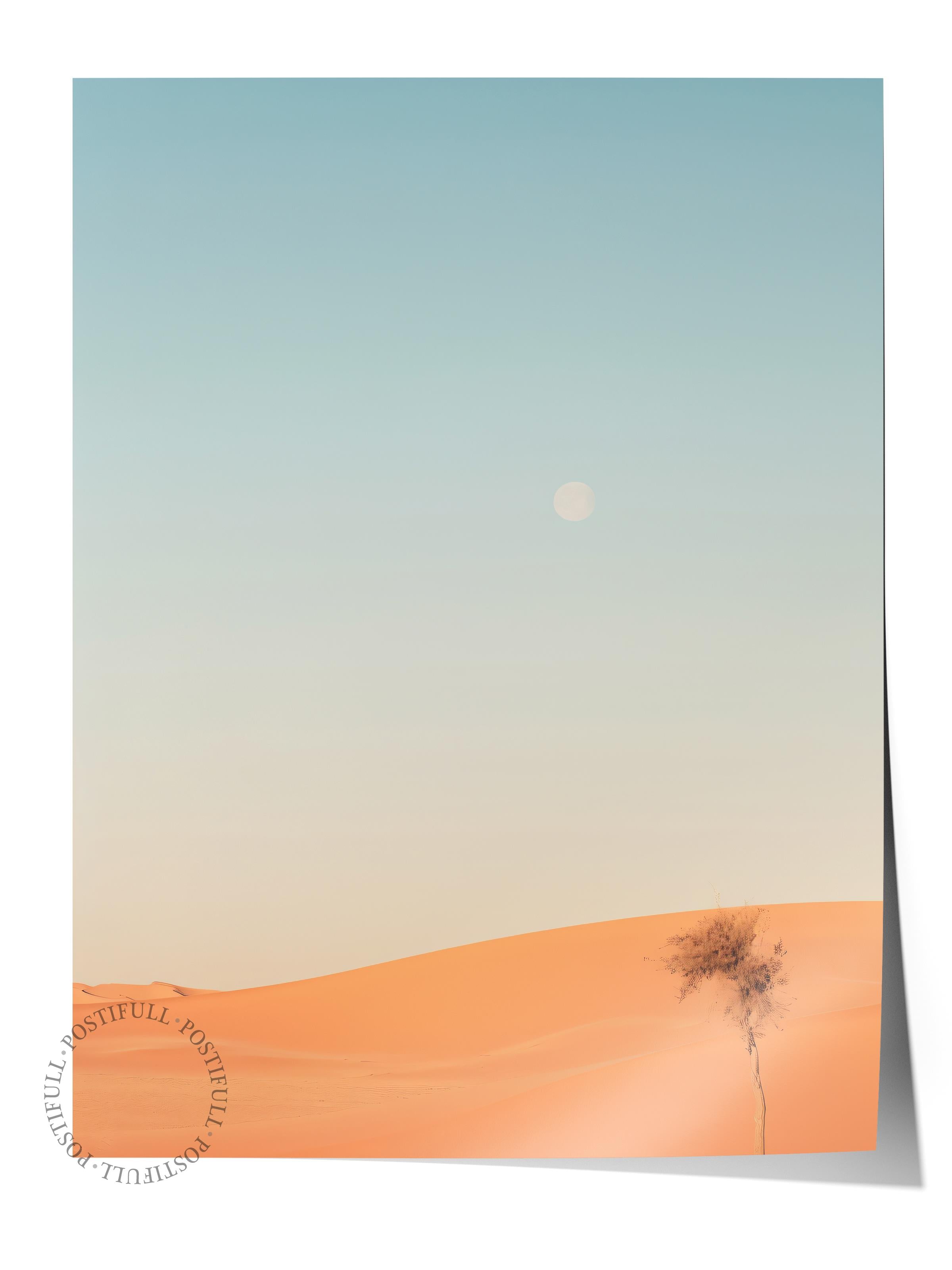 Çerçevesiz Poster, Çöl Tablo No:29, HD Fotoğraf, Salon, Mutfak Duvar Dekoru Poster