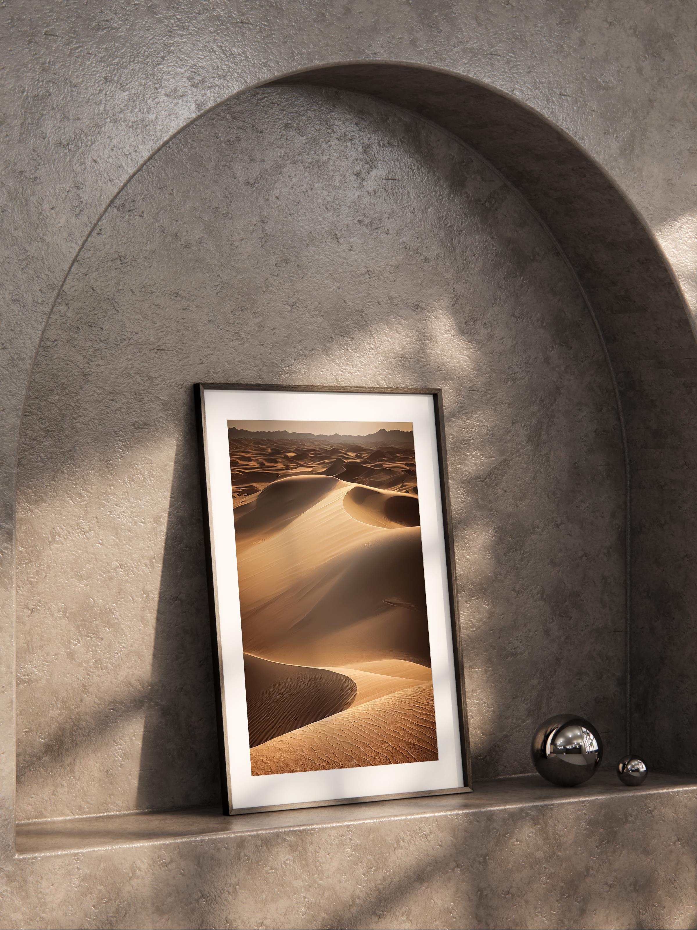 Çerçevesiz Poster, Çöl Tablo No:3, HD Fotoğraf, Salon, Mutfak Duvar Dekoru Poster