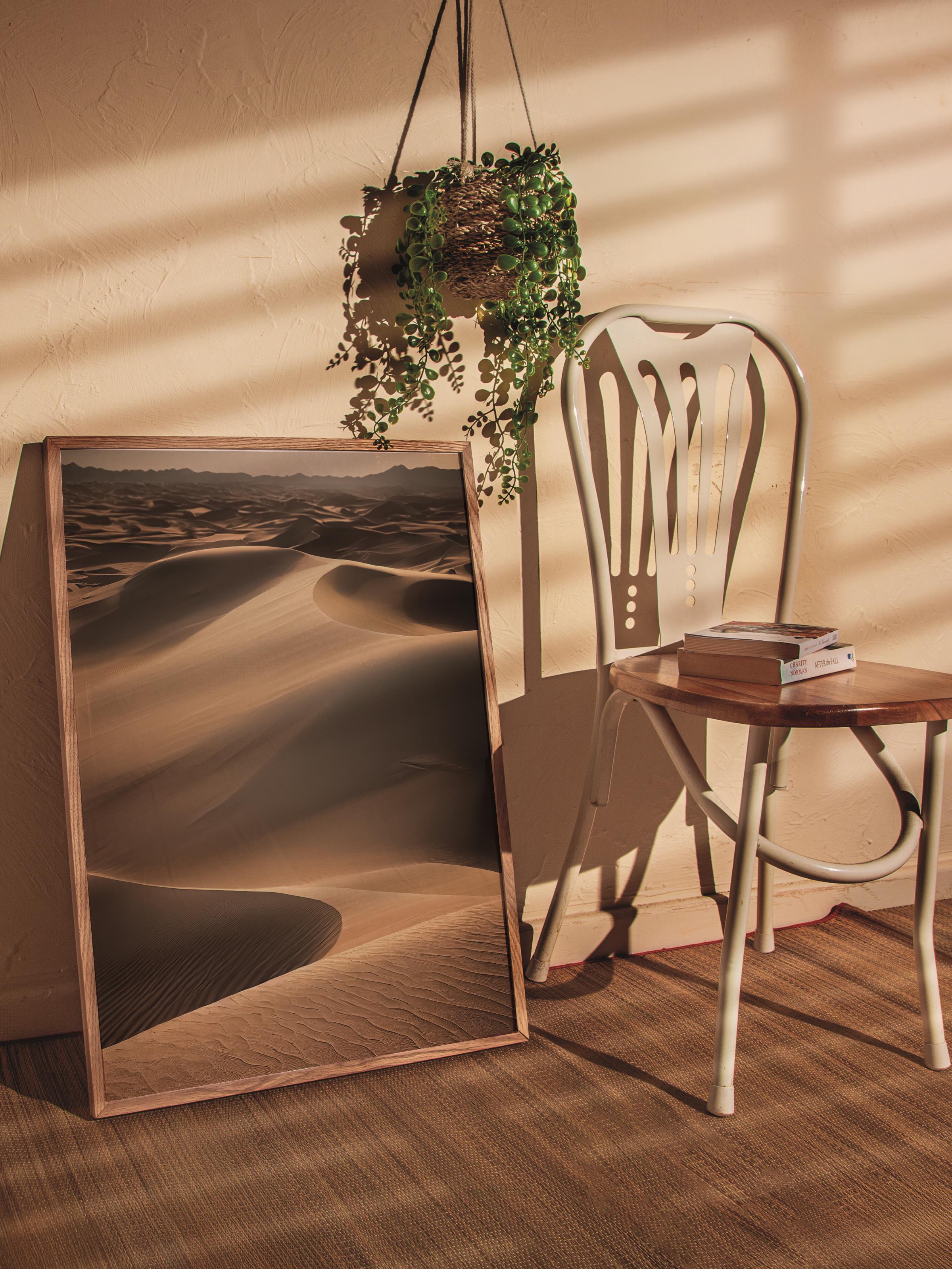 Çerçevesiz Poster, Çöl Tablo No:3, HD Fotoğraf, Salon, Mutfak Duvar Dekoru Poster