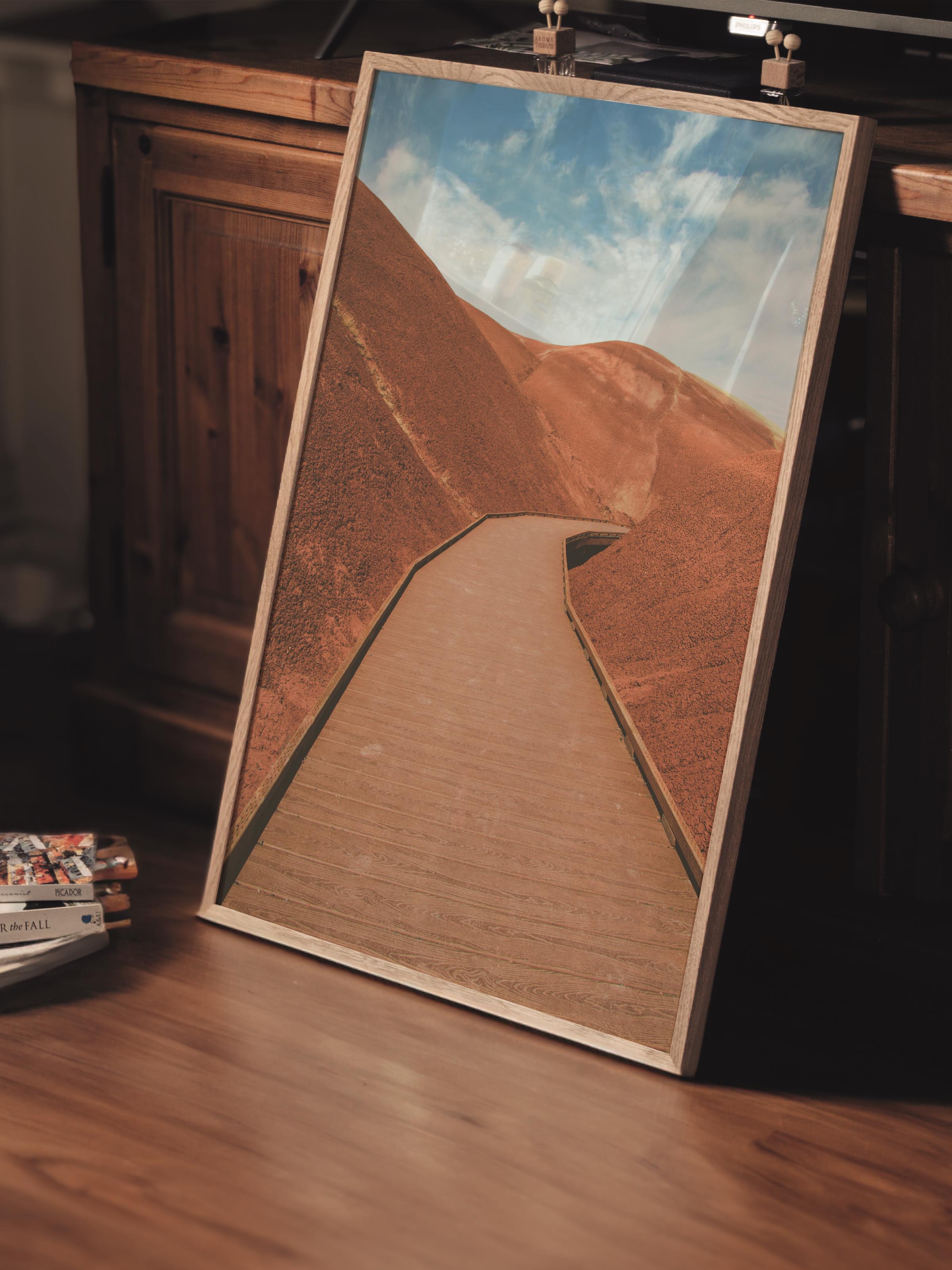 Çerçevesiz Poster, Çöl Tablo No:30, HD Fotoğraf, Salon, Mutfak Duvar Dekoru Poster