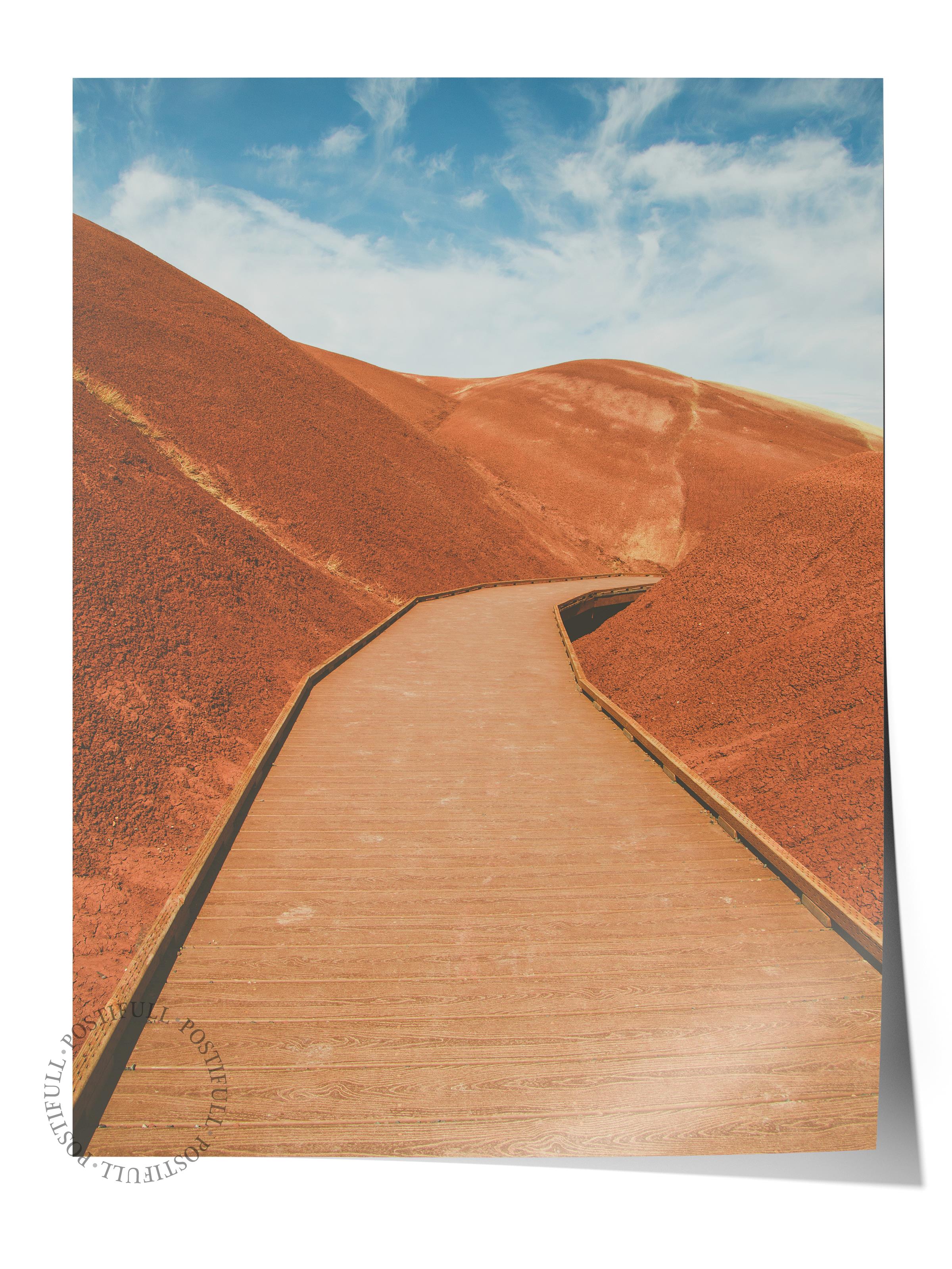 Çerçevesiz Poster, Çöl Tablo No:30, HD Fotoğraf, Salon, Mutfak Duvar Dekoru Poster