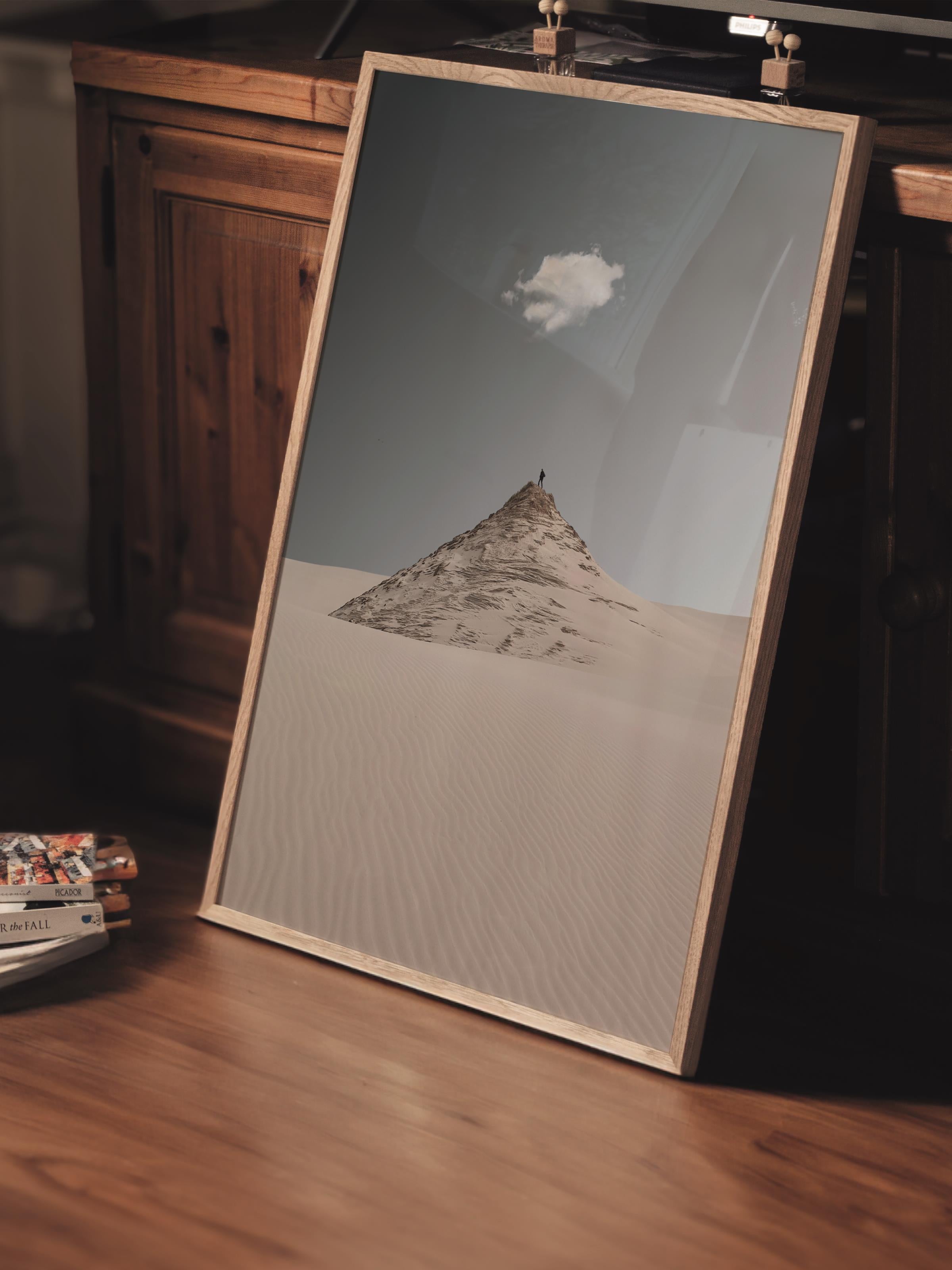 Çerçevesiz Poster, Çöl Tablo No:33, HD Fotoğraf, Salon, Mutfak Duvar Dekoru Poster