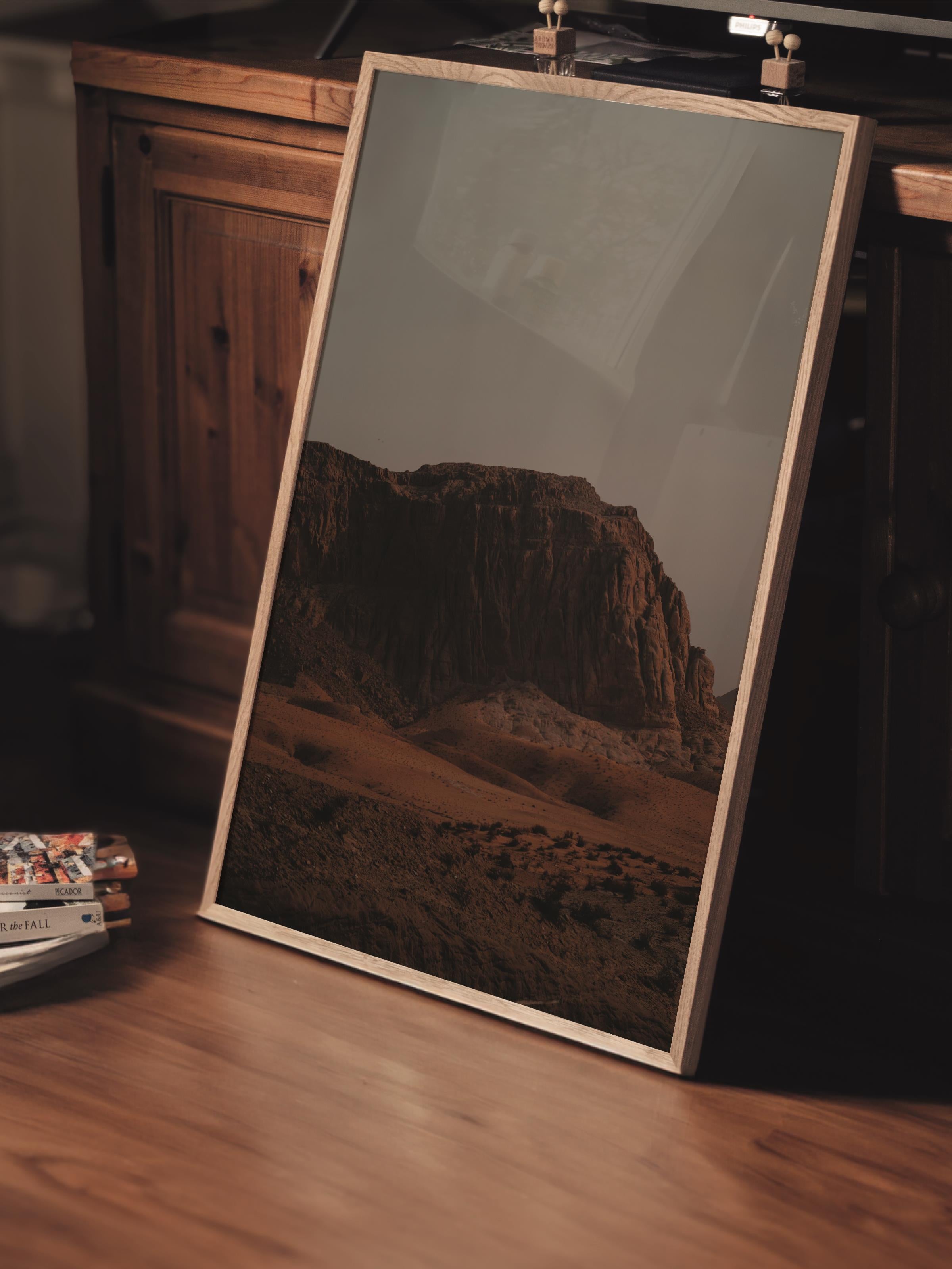 Çerçevesiz Poster, Çöl Tablo No:36, HD Fotoğraf, Salon, Mutfak Duvar Dekoru Poster