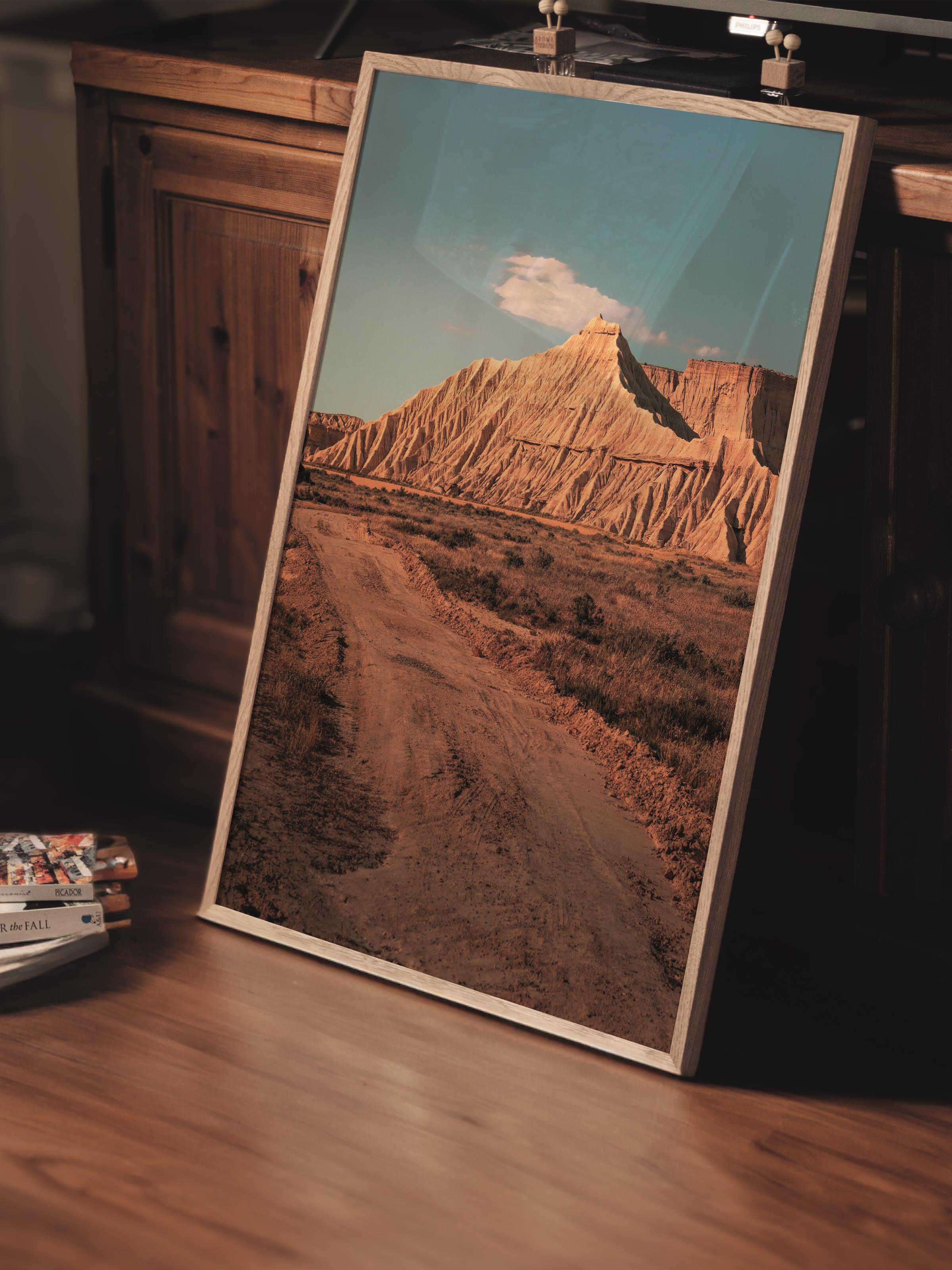 Çerçevesiz Poster, Çöl Tablo No:4, HD Fotoğraf, Salon, Mutfak Duvar Dekoru Poster