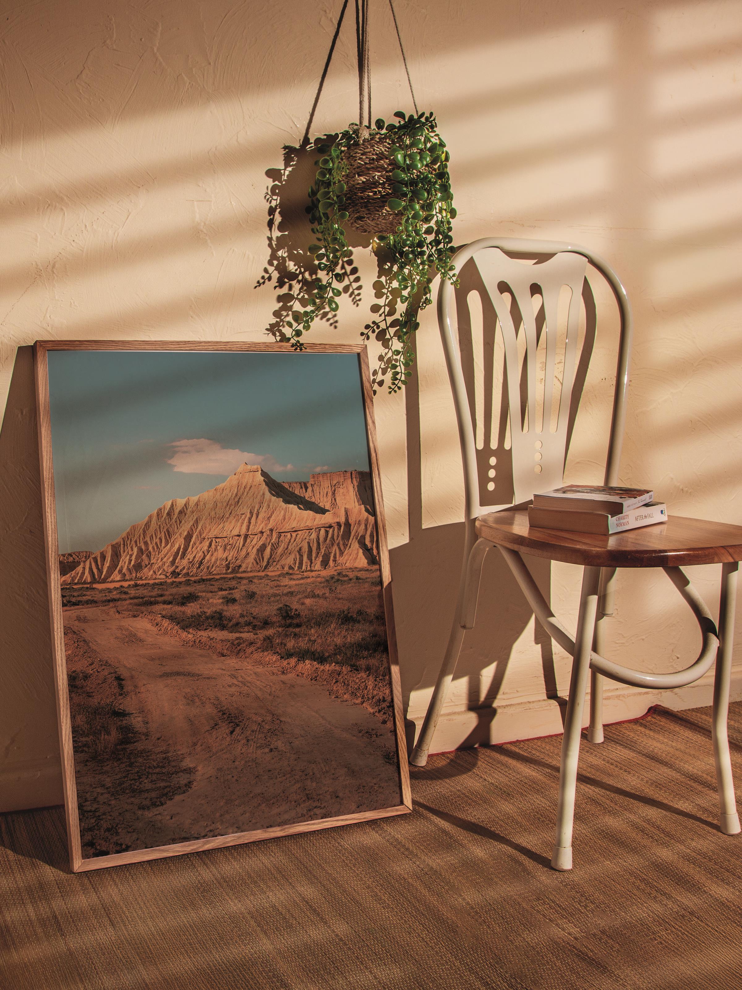 Çerçevesiz Poster, Çöl Tablo No:4, HD Fotoğraf, Salon, Mutfak Duvar Dekoru Poster