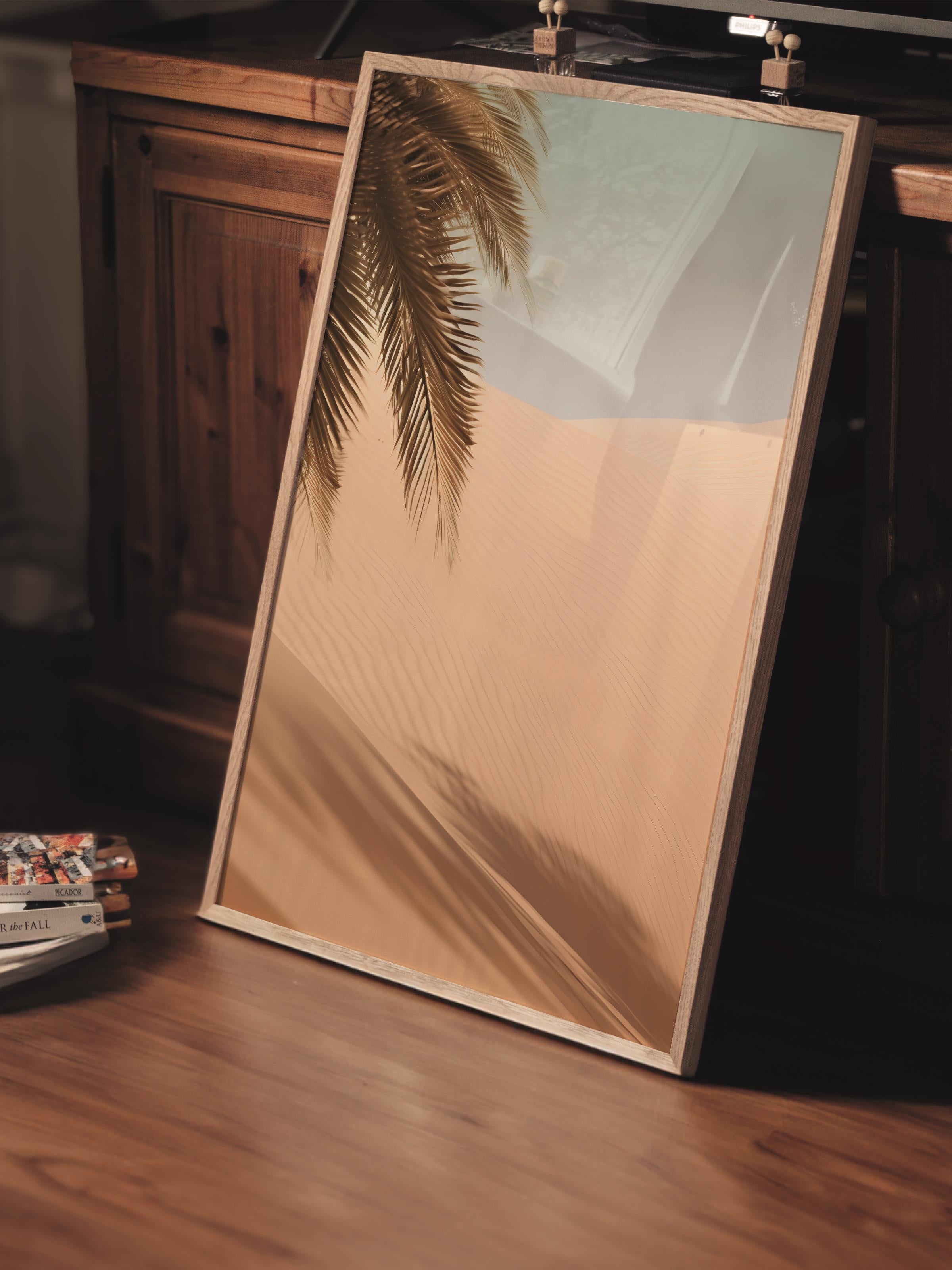 Çerçevesiz Poster, Çöl Tablo No:40, HD Fotoğraf, Salon, Mutfak Duvar Dekoru Poster