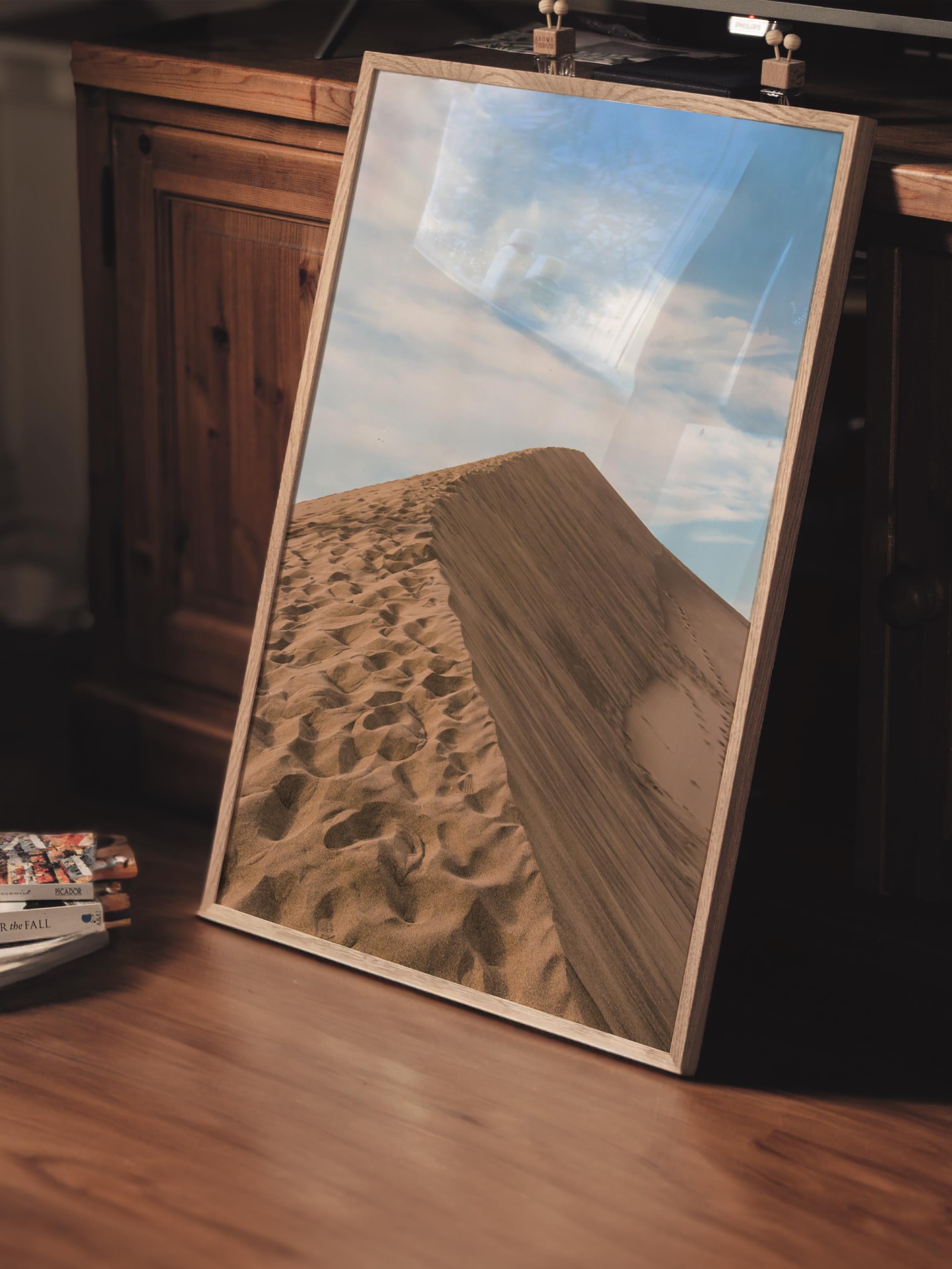 Çerçevesiz Poster, Çöl Tablo No:42, HD Fotoğraf, Salon, Mutfak Duvar Dekoru Poster