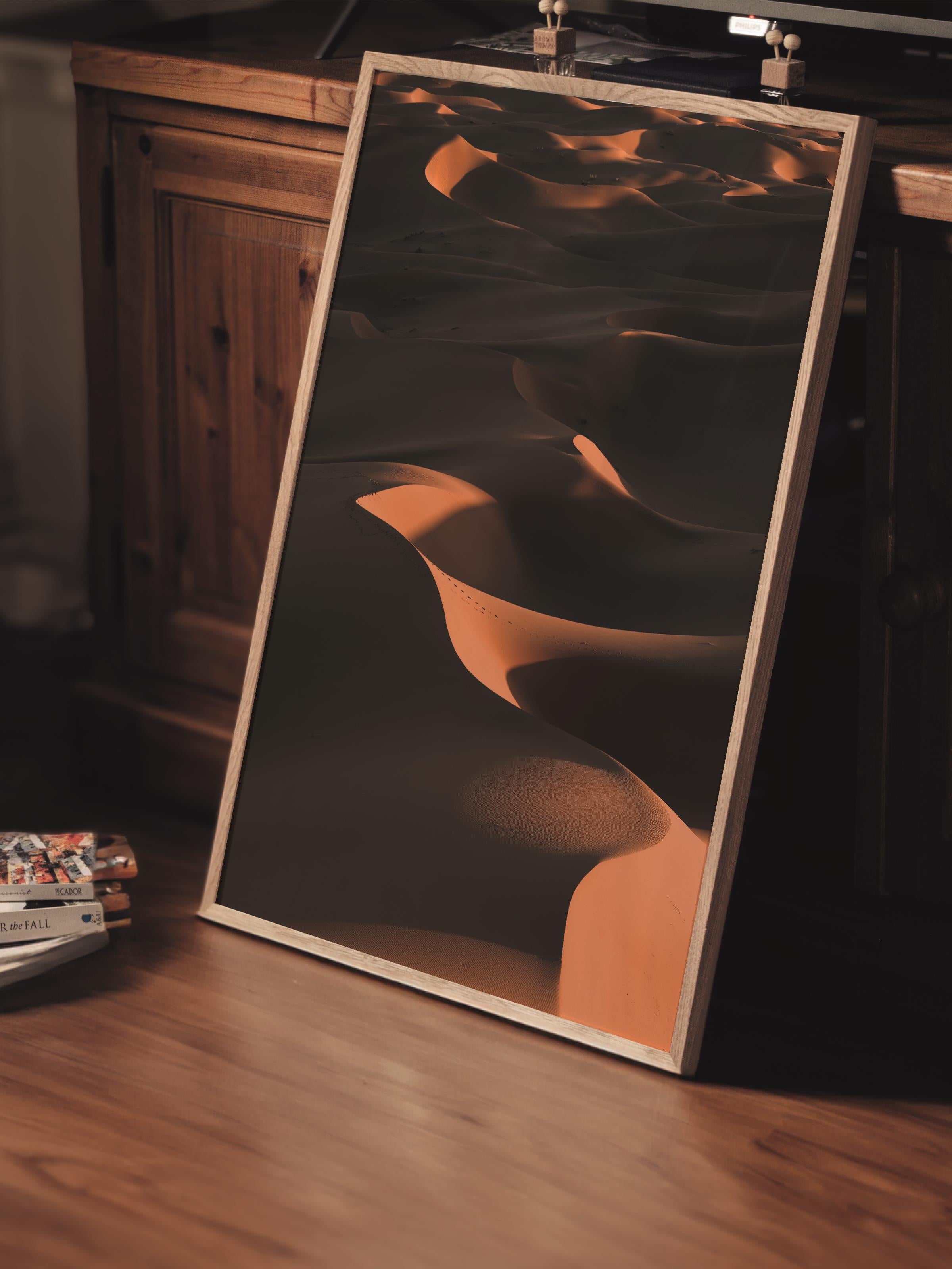 Çerçevesiz Poster, Çöl Tablo No:44, HD Fotoğraf, Salon, Mutfak Duvar Dekoru Poster