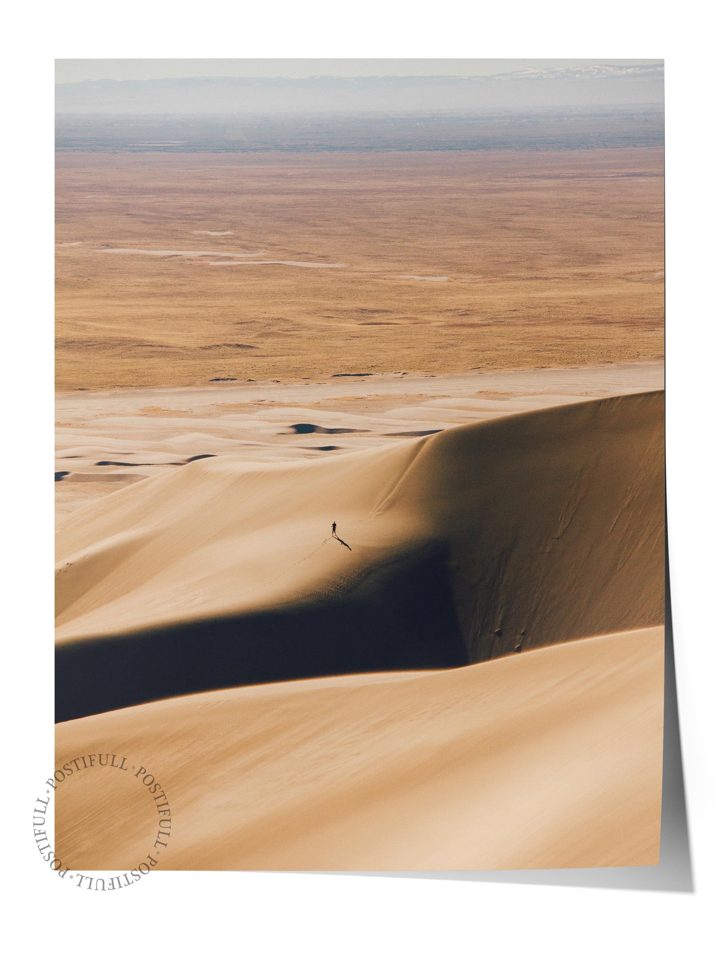 Çerçevesiz Poster, Çöl Tablo No:49, HD Fotoğraf, Salon, Mutfak Duvar Dekoru Poster