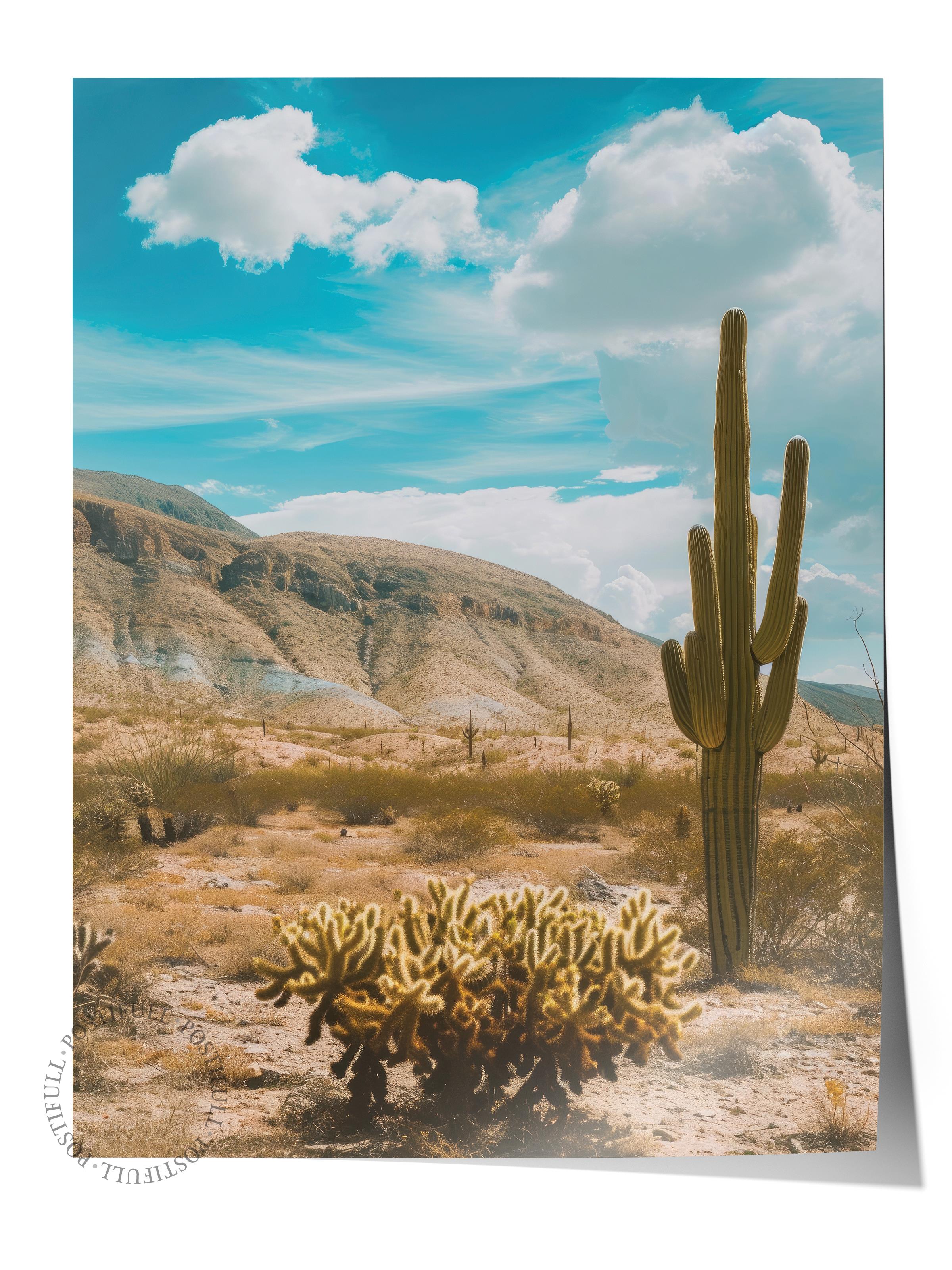 Çerçevesiz Poster, Çöl Tablo No:5, HD Fotoğraf, Salon, Mutfak Duvar Dekoru Poster